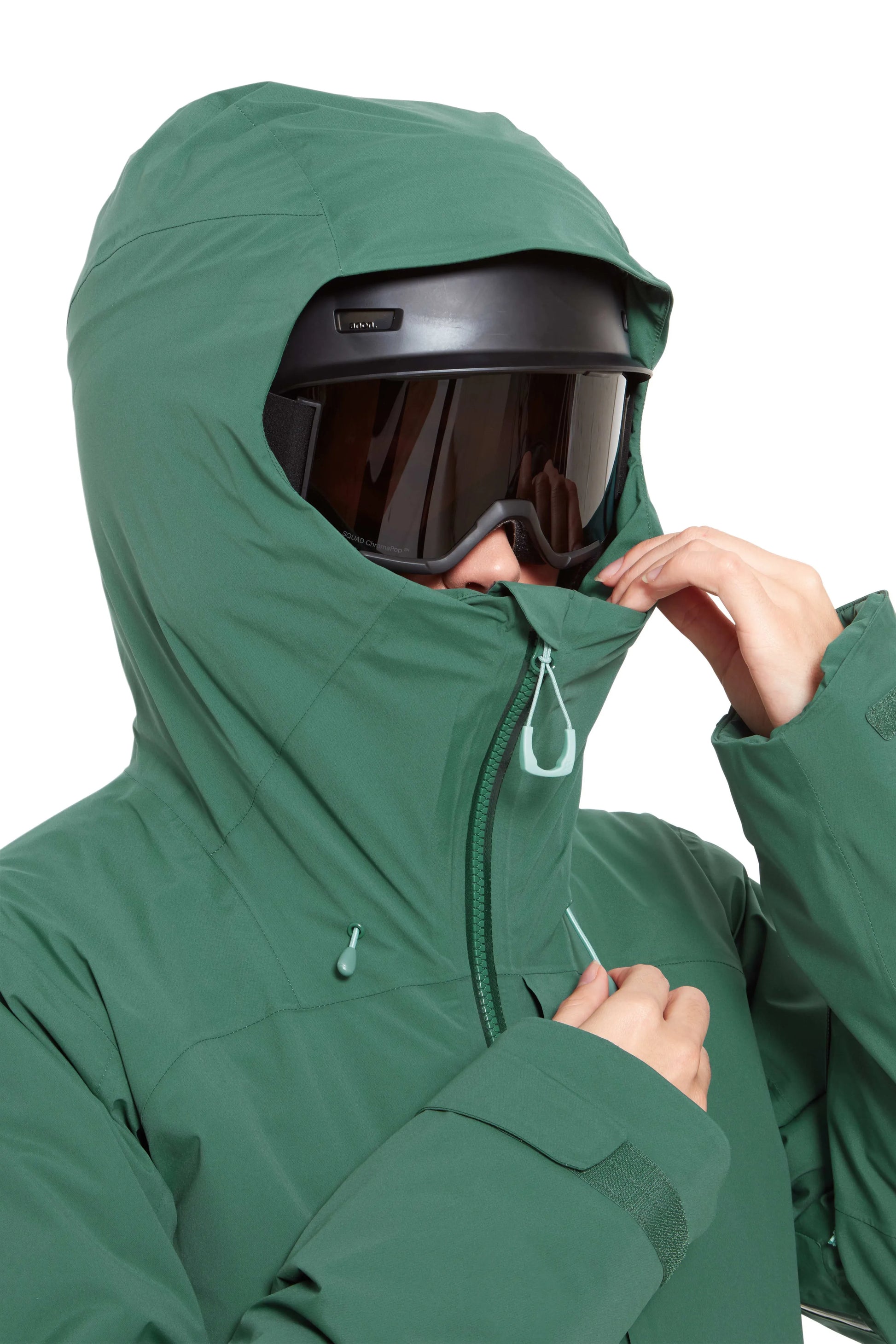 Rab Khroma Diffract Jacket Wmns Green Slate/Eucalyptus / 16/XL