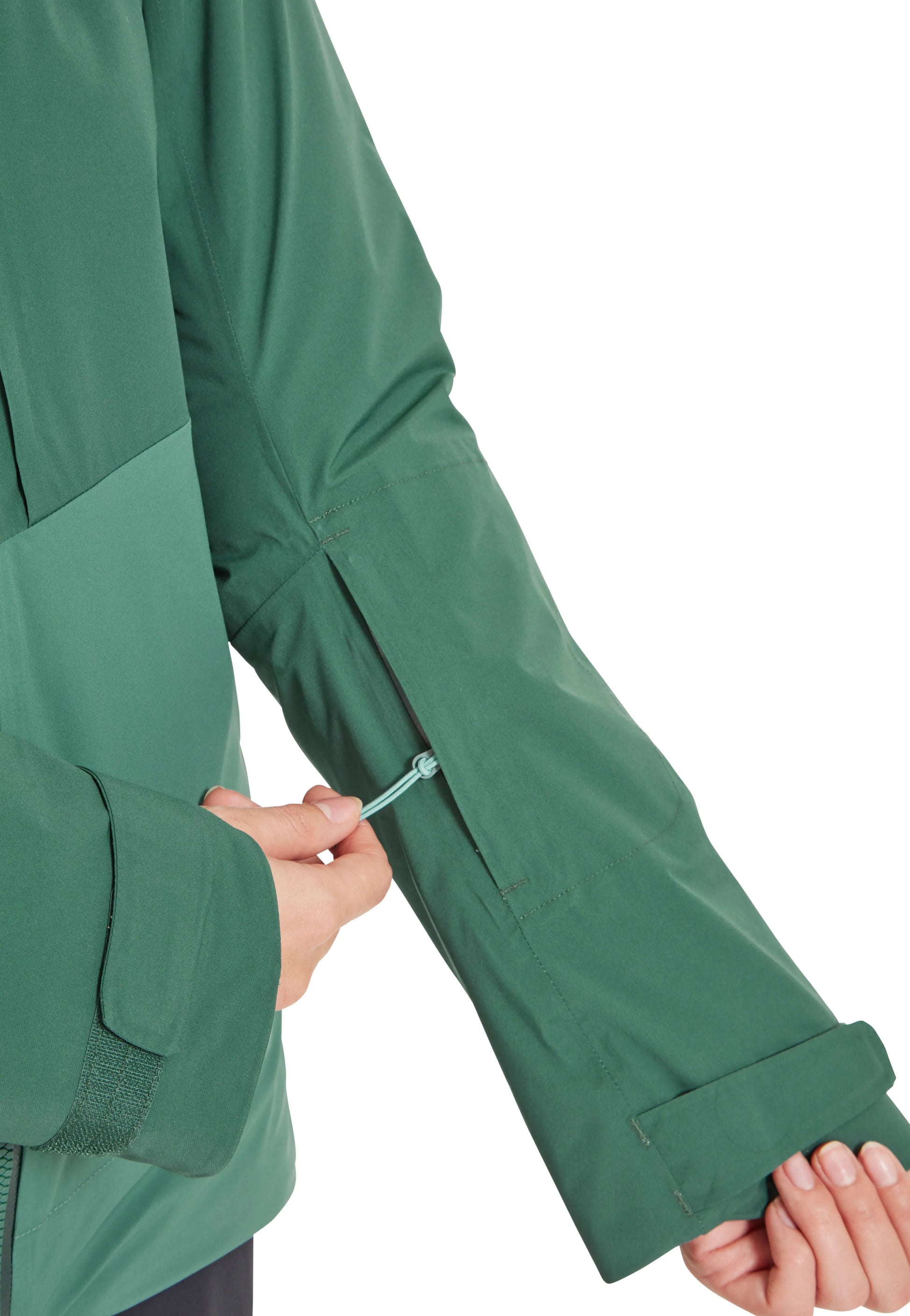 Rab Khroma Diffract Jacket Wmns Green Slate/Eucalyptus / 16/XL