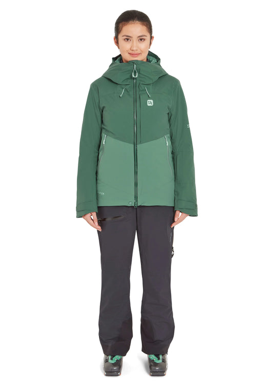 Rab Khroma Diffract Jacket Wmns Green Slate/Eucalyptus / 16/XL