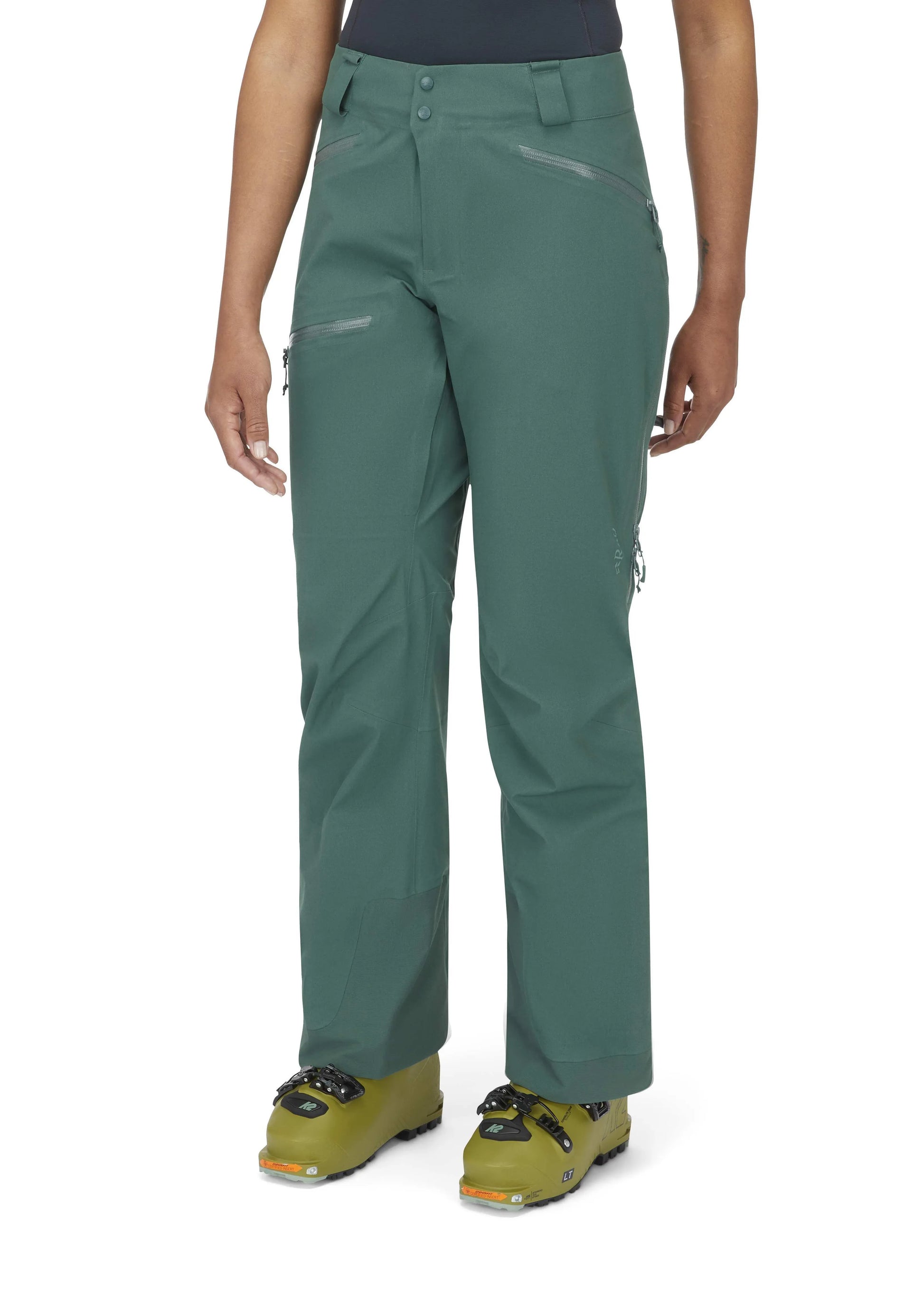 Rab Khroma Diffract Pants Wmns Green Slate / 16/XL