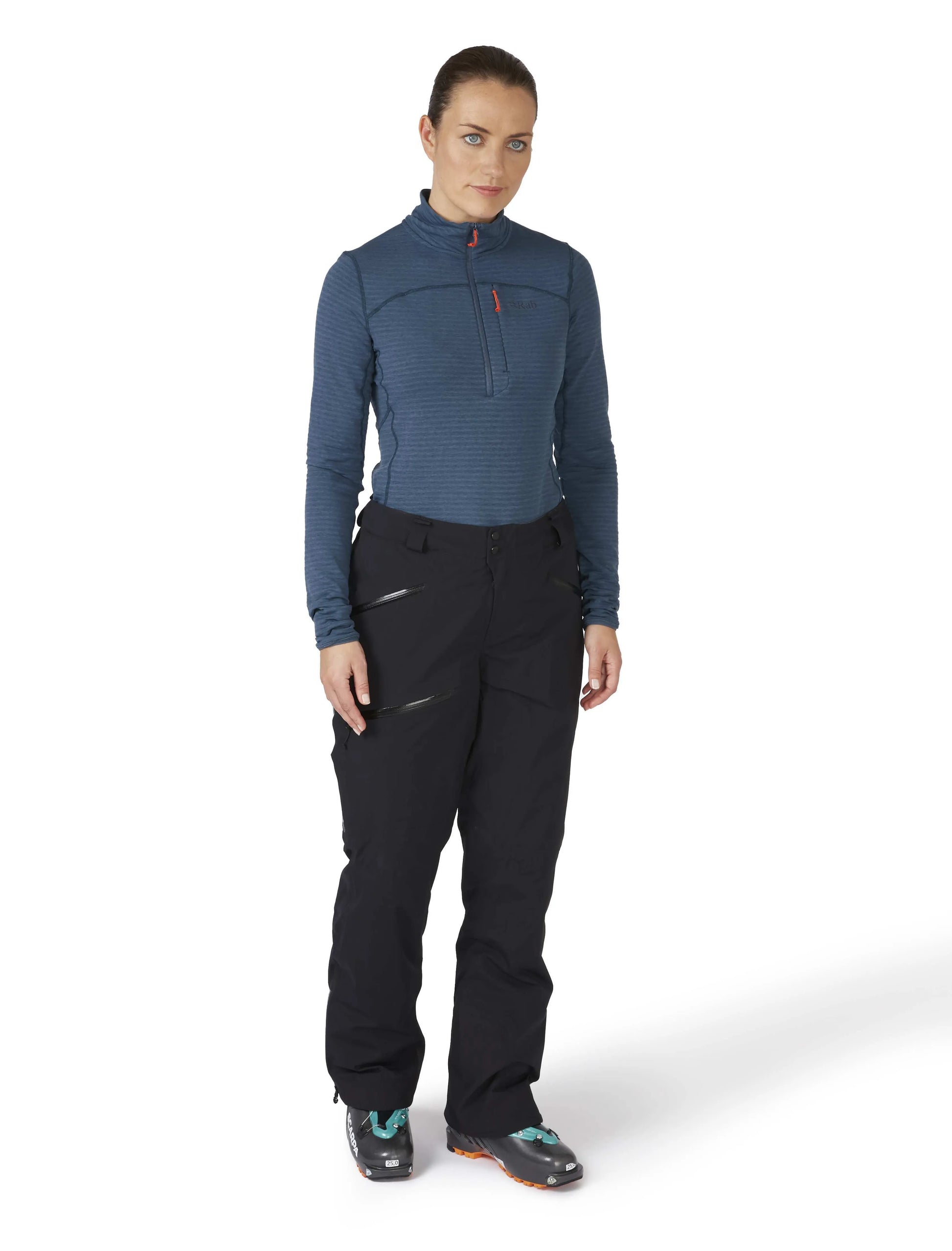 Rab Khroma Diffract Pants Wmns Black / 16/XL