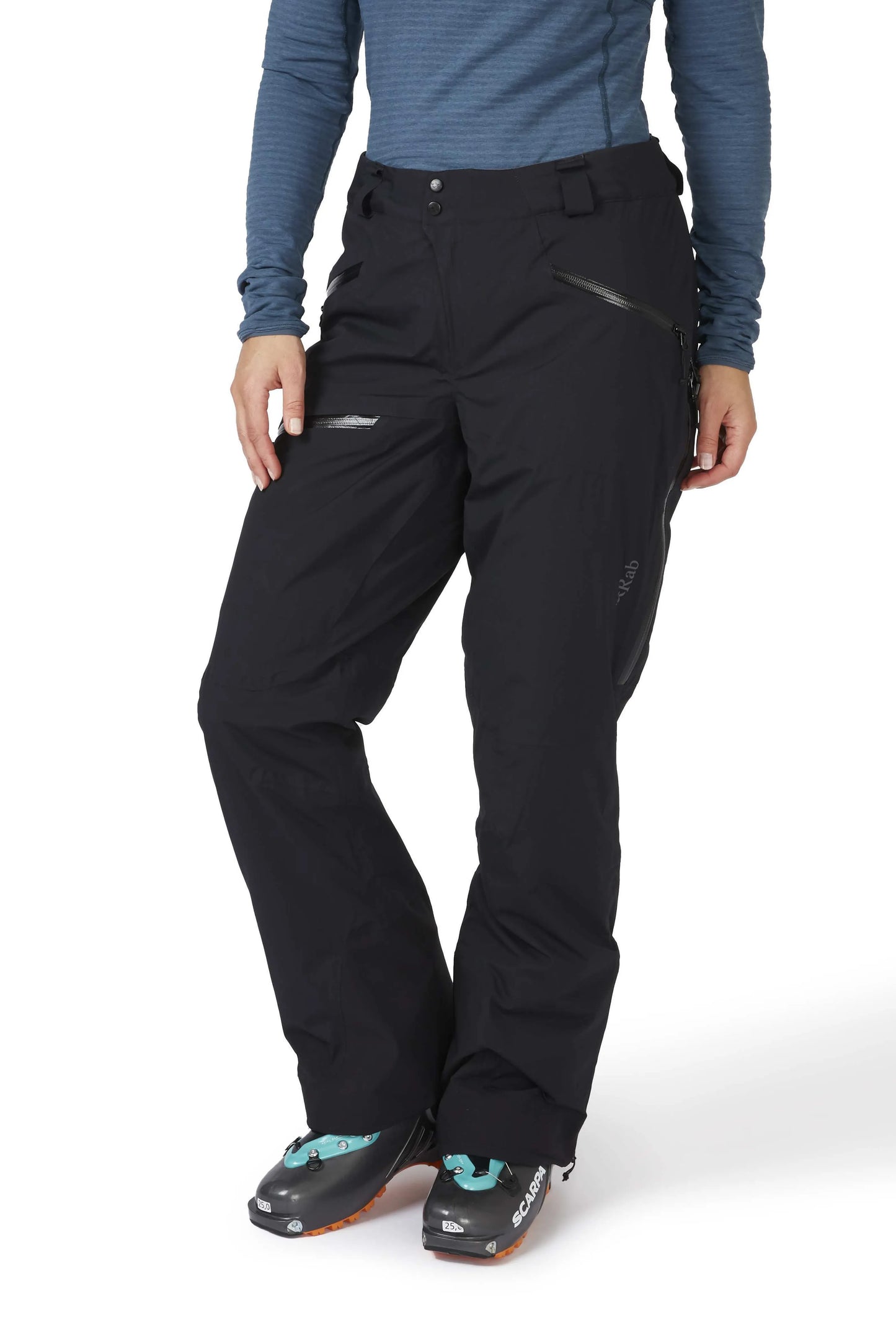 Rab Khroma Diffract Pants Wmns Black / 16/XL