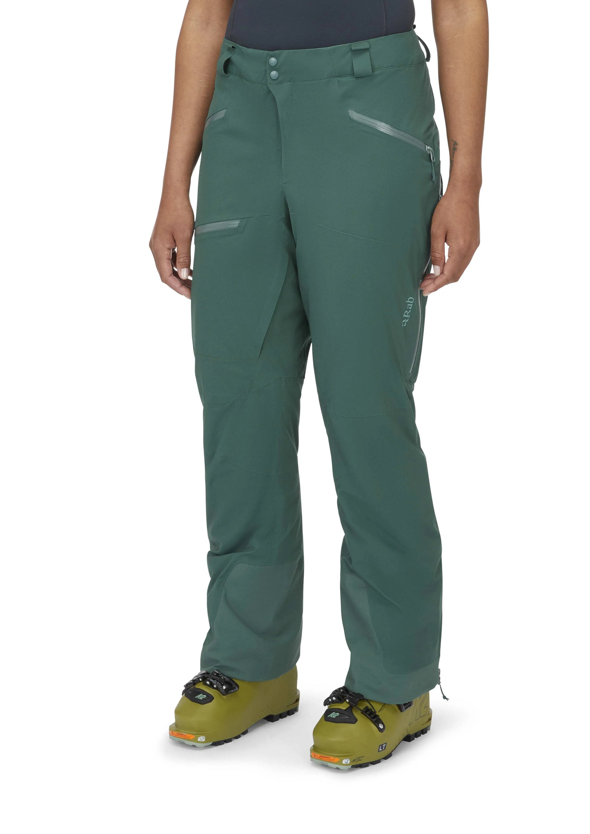 Rab Khroma Diffract Pants Wmns Green Slate / 16/XL