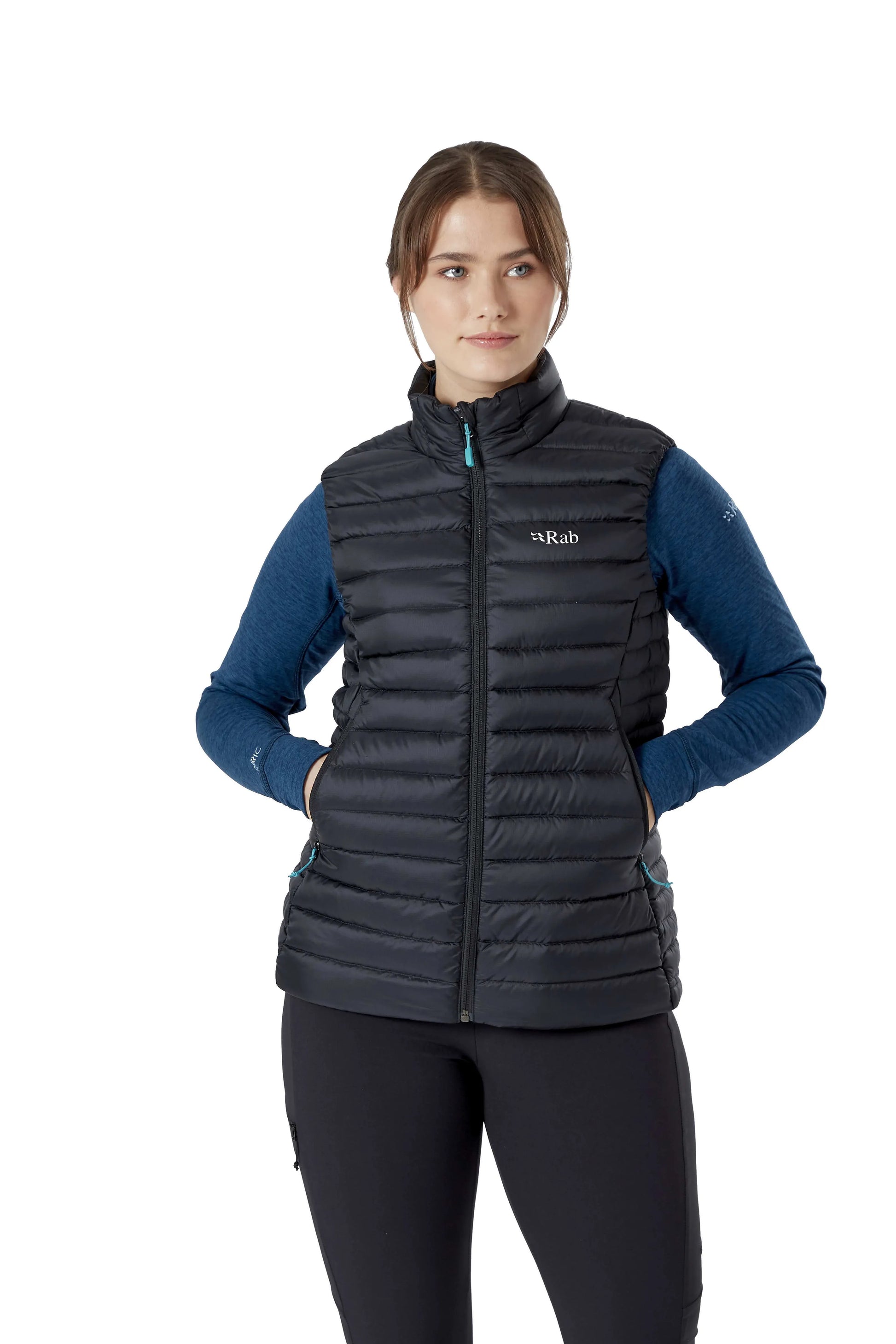 Rab Microlight Vest Wmns Black / 18/XXL
