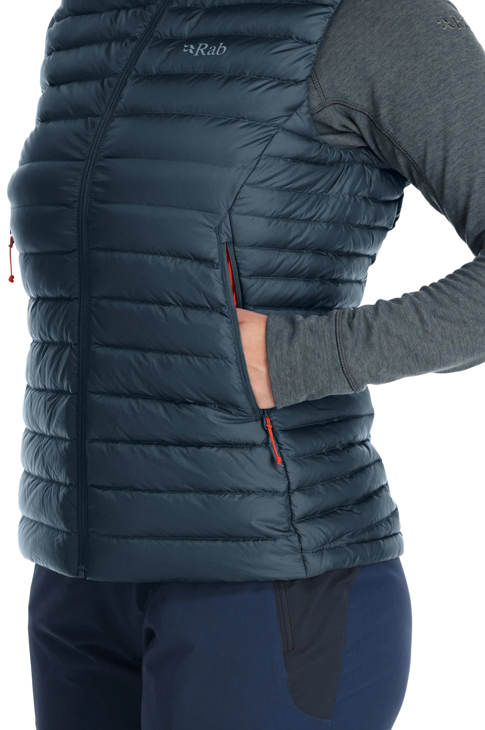 Rab Microlight Vest Wmns Orion Blue / 18/XXL