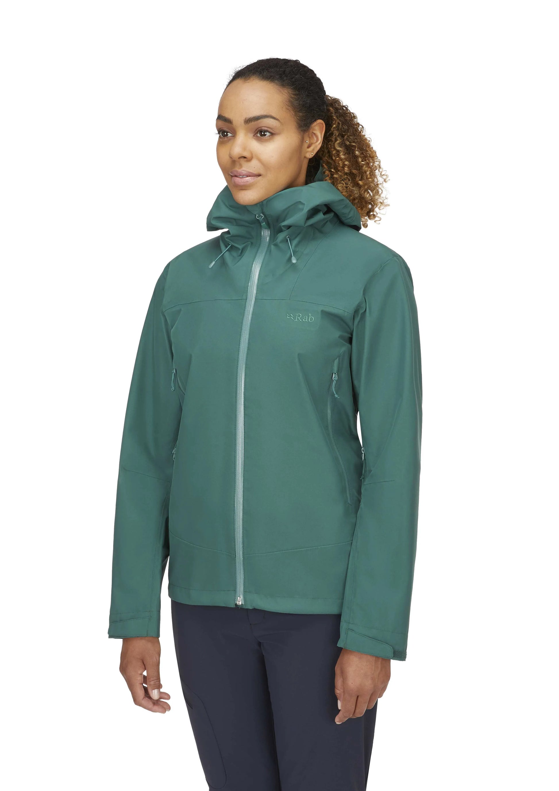 Rab Namche GTX Jacket Wmns Green Slate / 16/XL