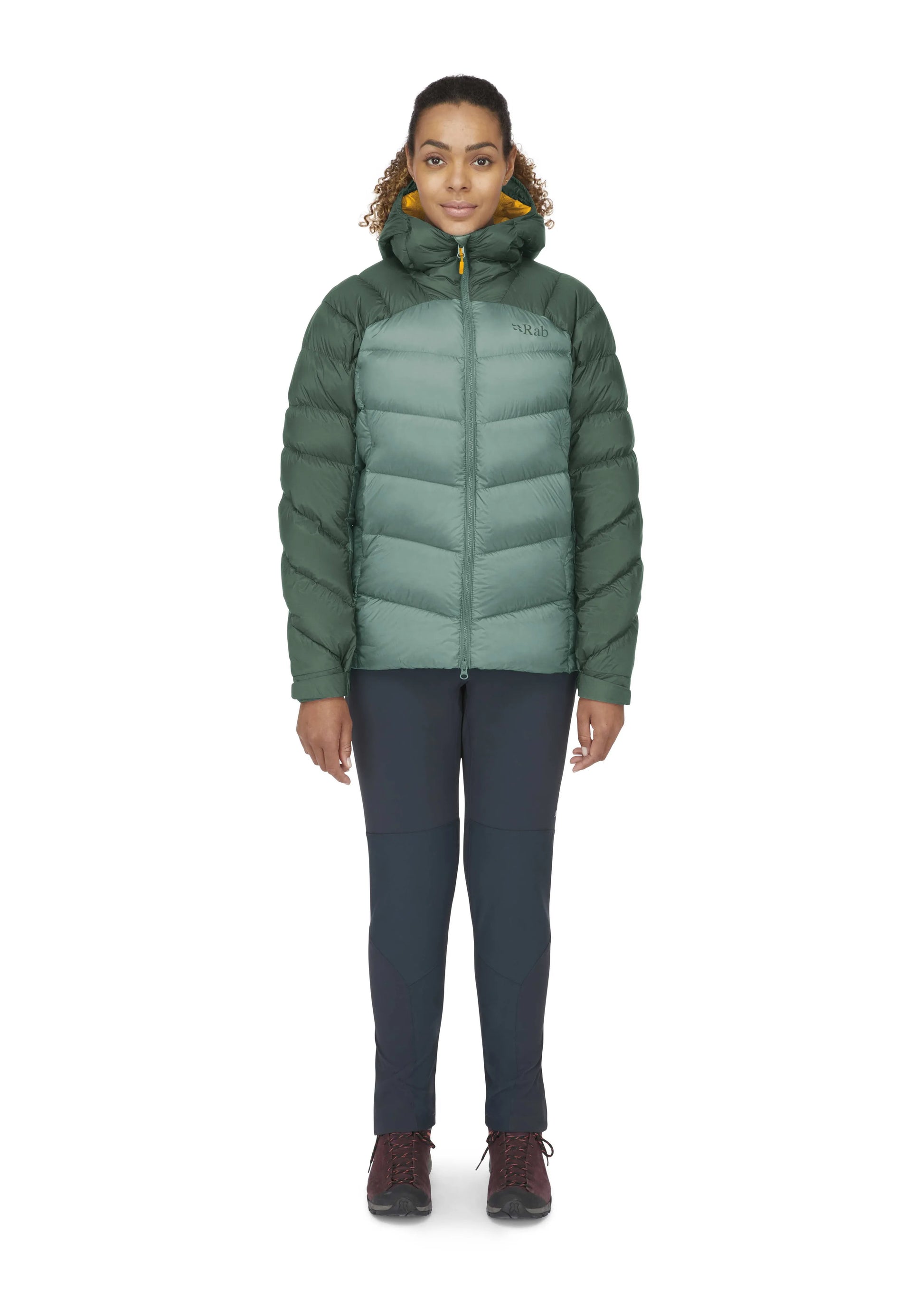 Rab Neutrino Pro Jacket Wmns Green Slate/Eucalyptus / 16/XL