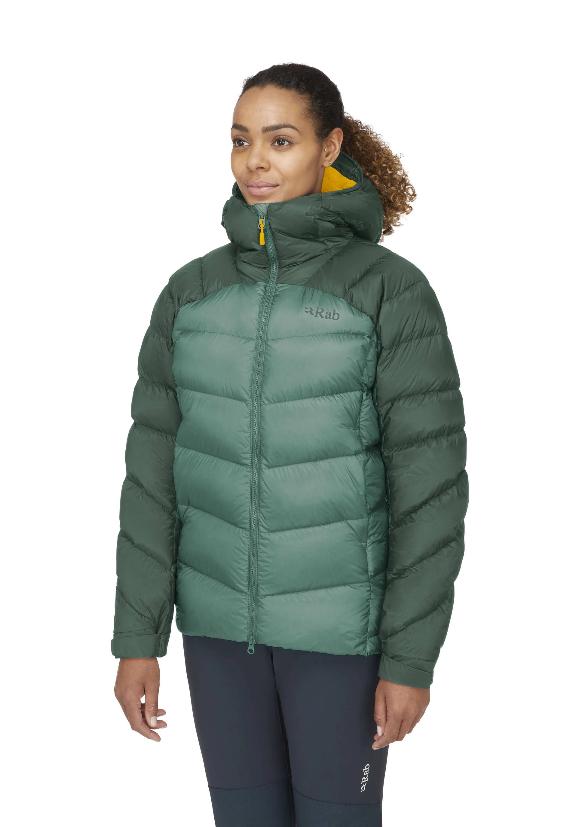 Rab Neutrino Pro Jacket Wmns Green Slate/Eucalyptus / 16/XL