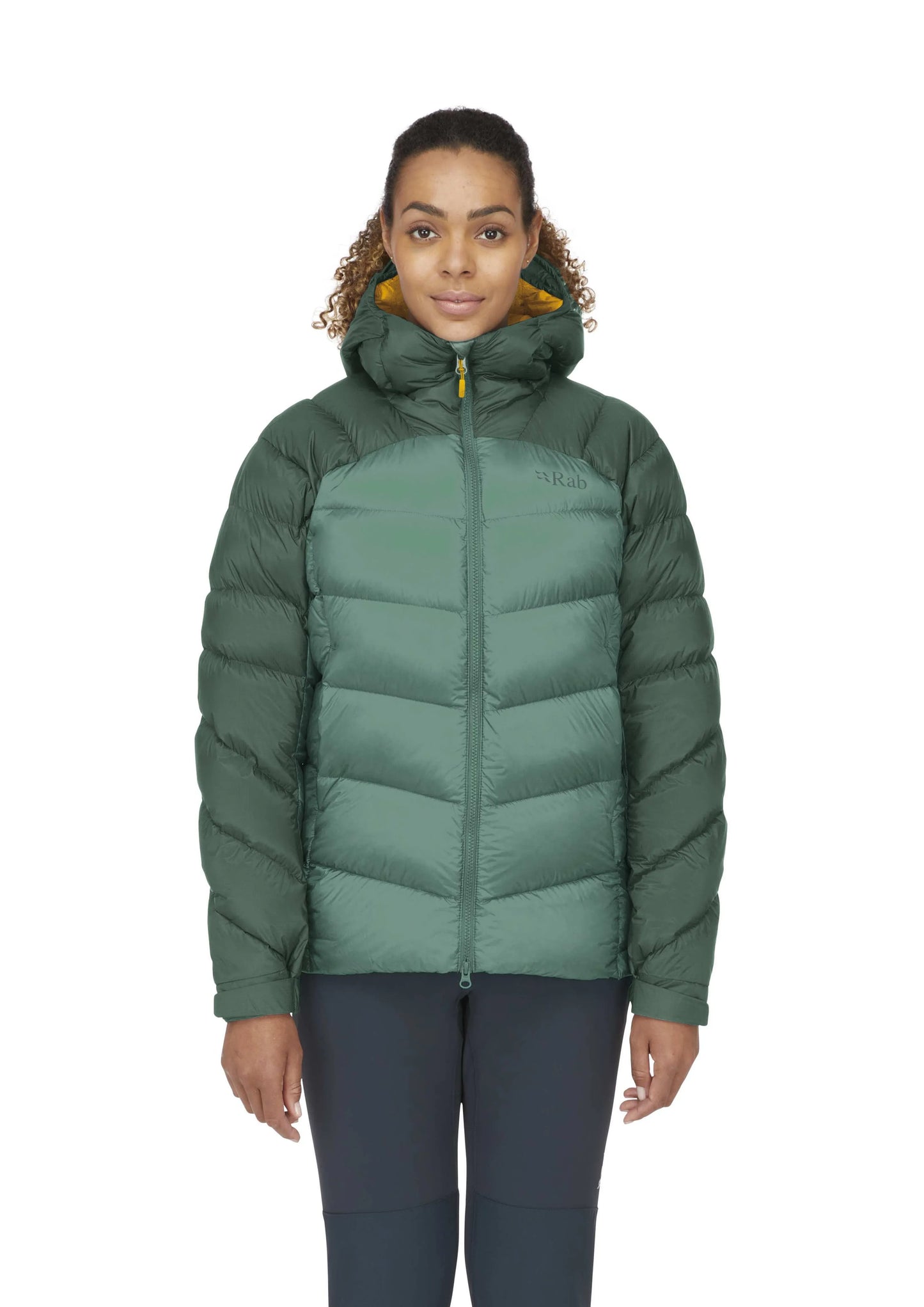 Rab Neutrino Pro Jacket Wmns Green Slate/Eucalyptus / 16/XL