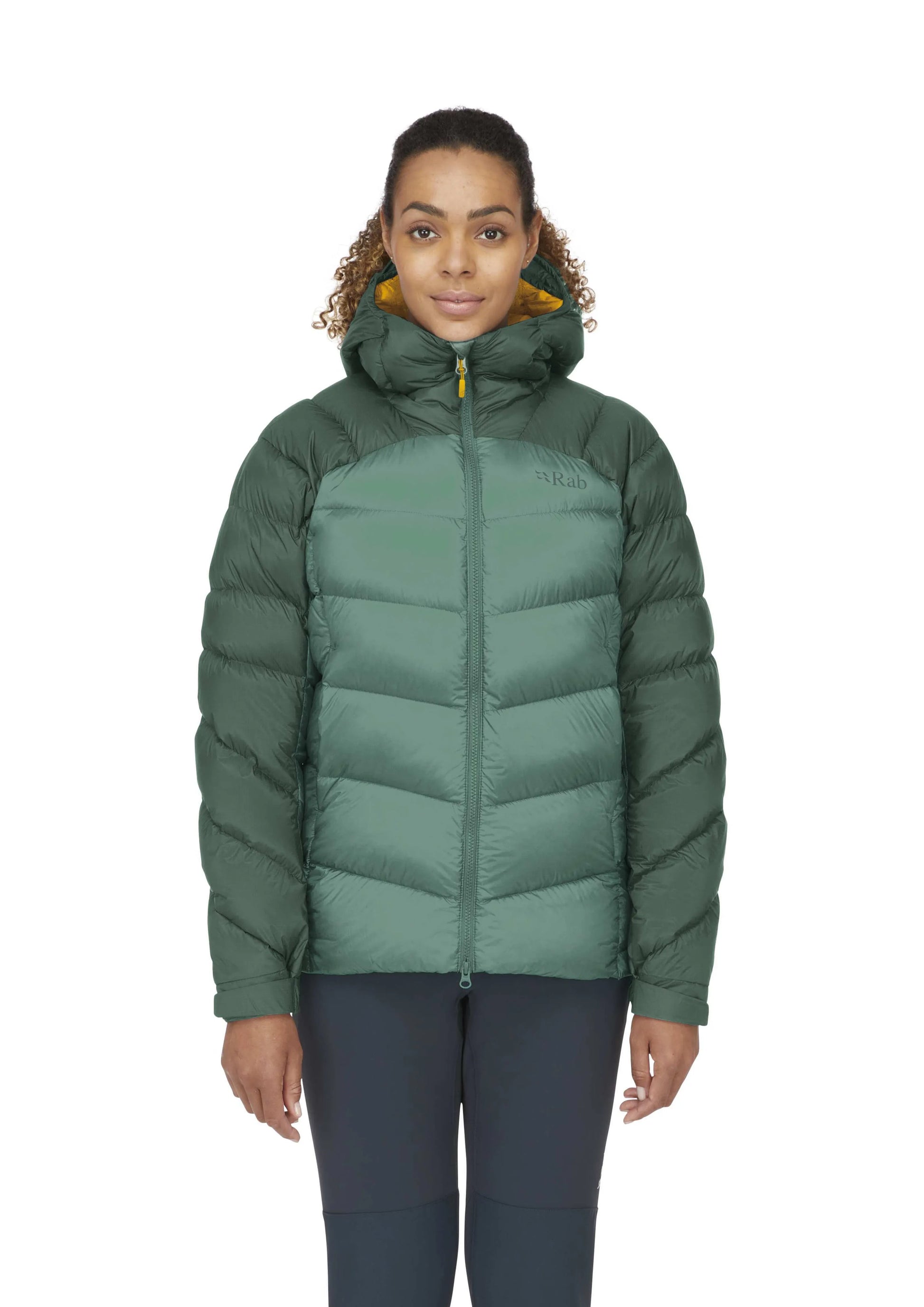 Rab Neutrino Pro Jacket Wmns Green Slate/Eucalyptus / 16/XL