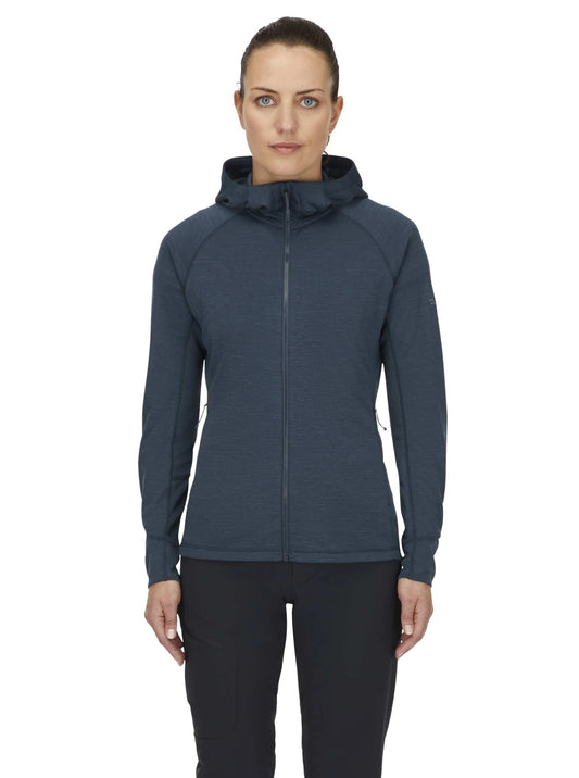 Rab Planar Hoody Wmns Tempest Blue / 16/XL