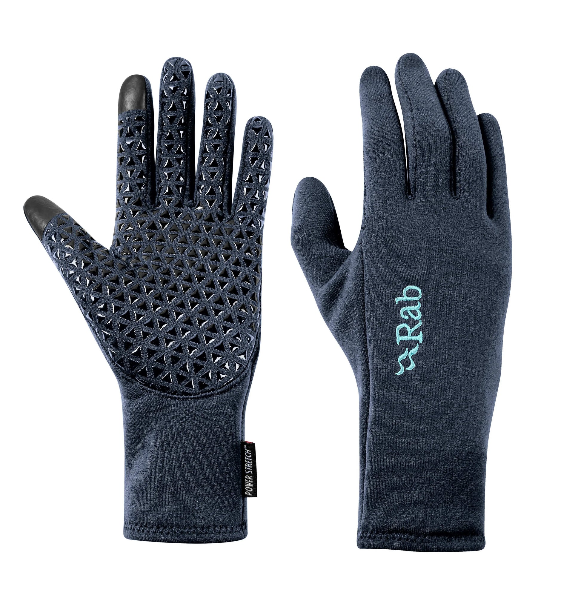 Rab Power Stretch Contact Grip Glove Wmns Deep Ink / XL