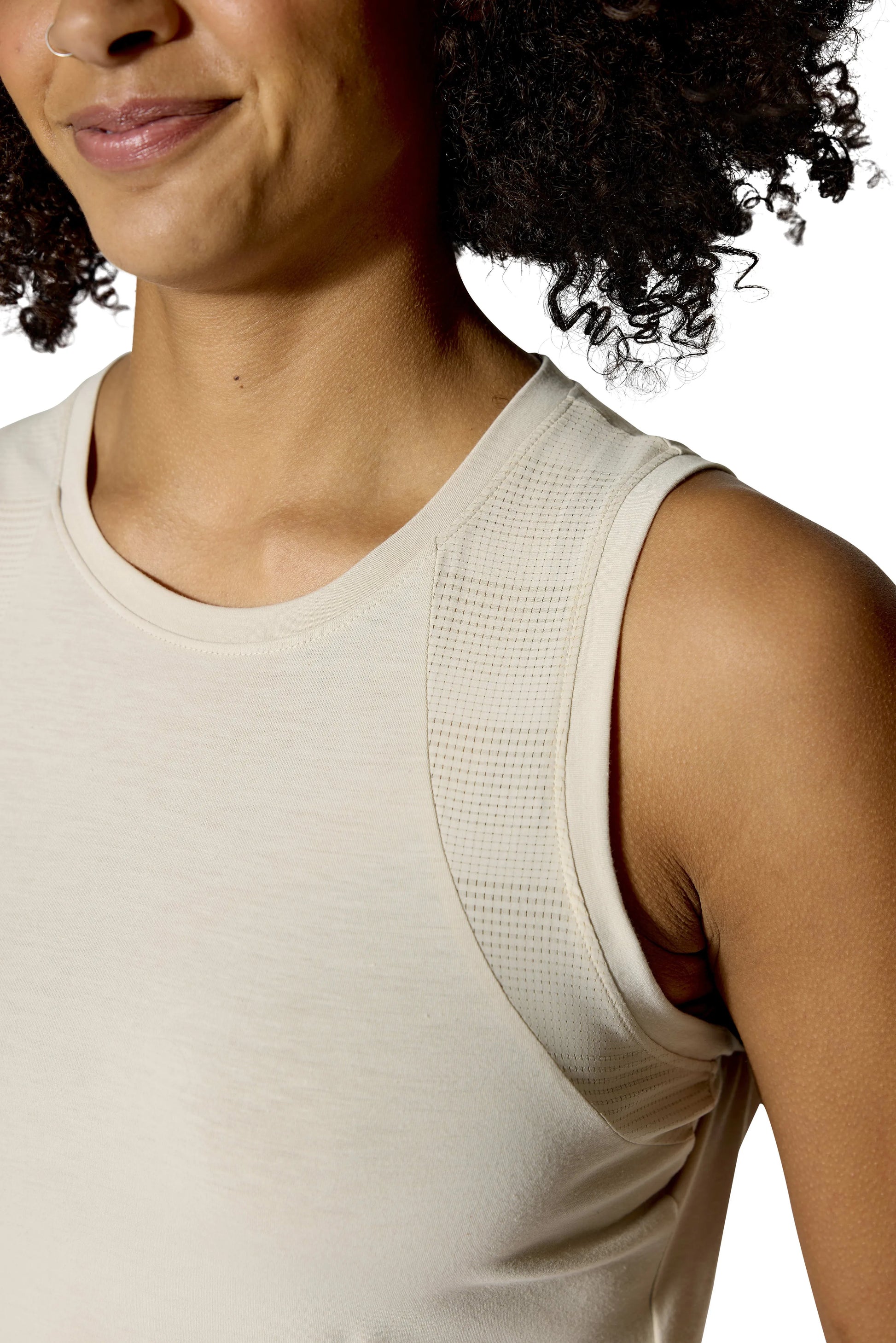 Rab Rivelin Crop Tank Wmns Pebble / 16/XL