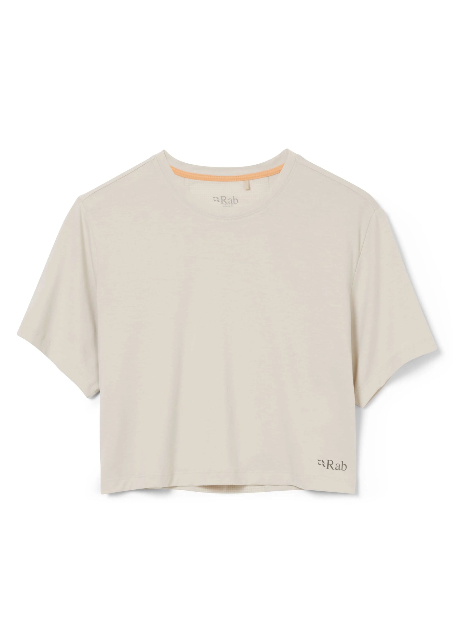 Rab Rivelin Crop Tee Wmns Pebble / 16/XL