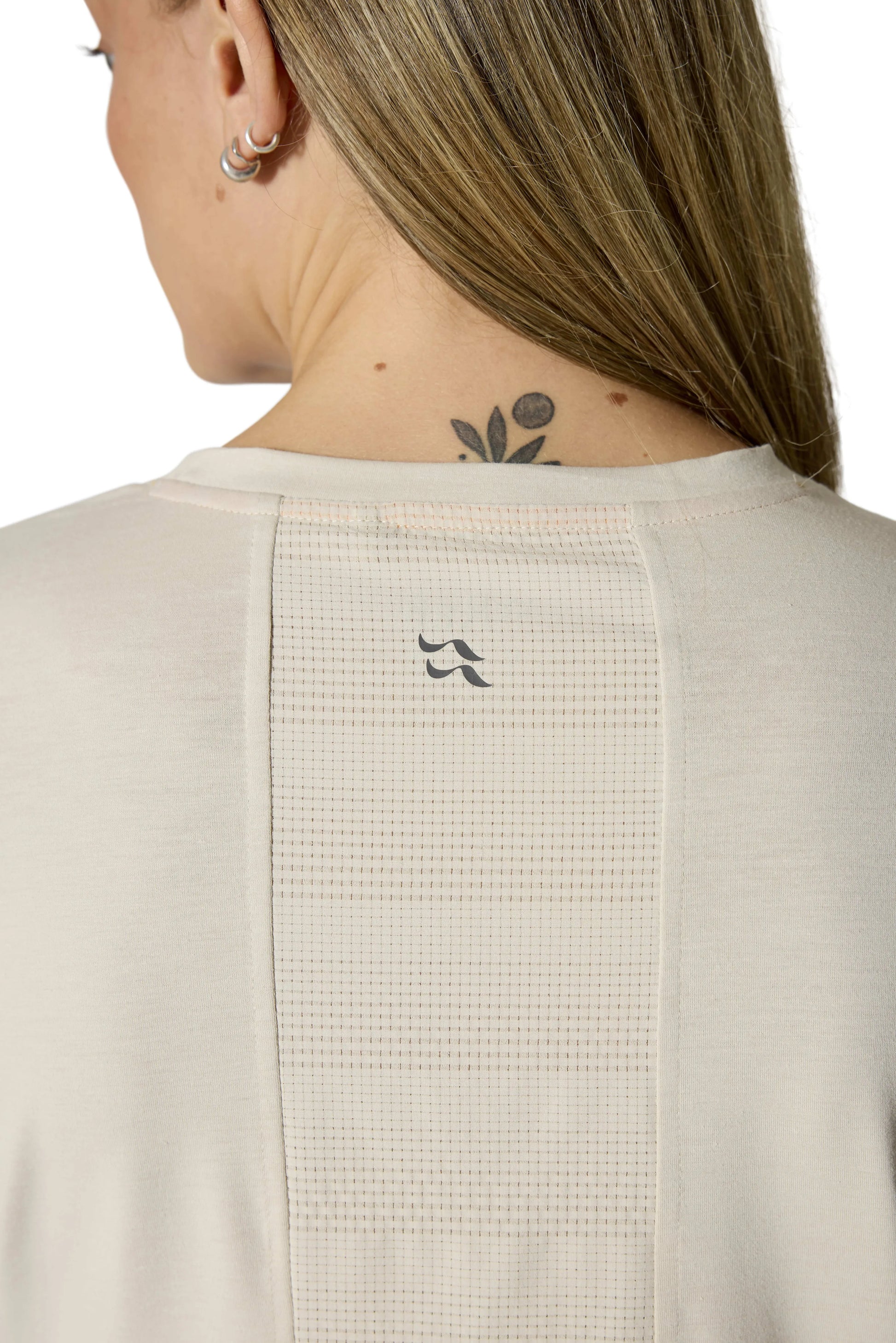 Rab Rivelin Crop Tee Wmns Pebble / 16/XL
