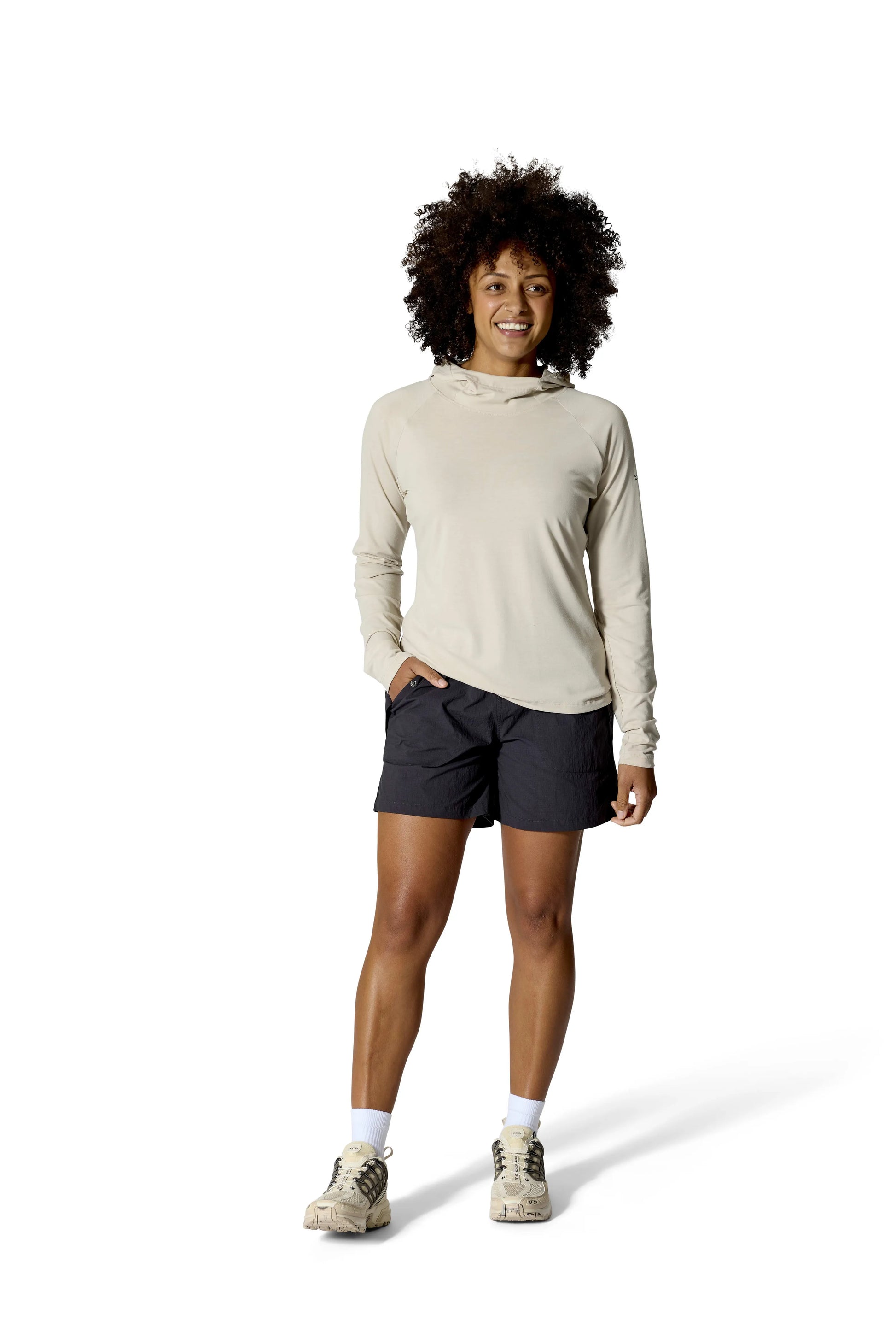 Rab Rivelin Hoody Wmns Pebble / 16/XL
