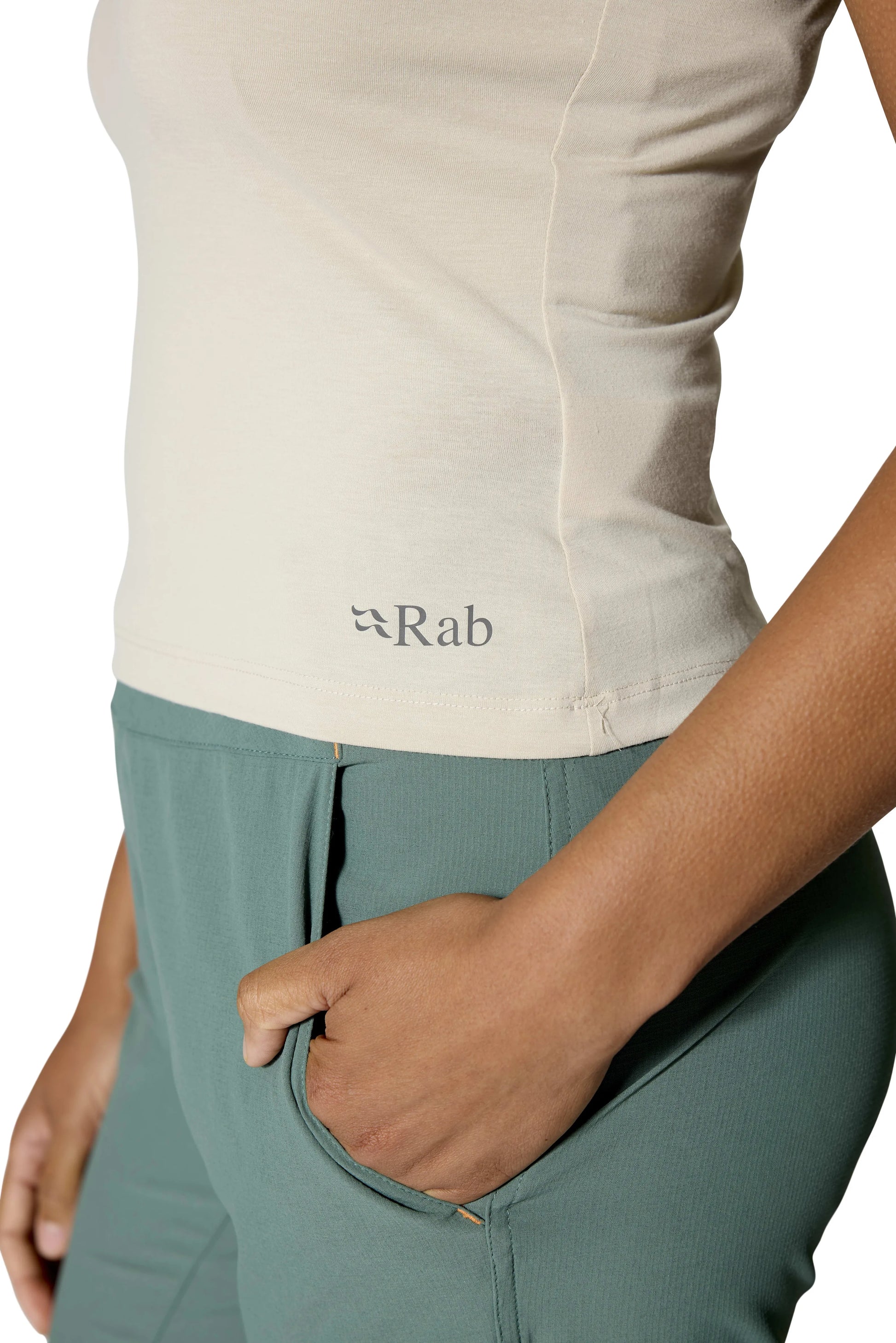 Rab Rivelin Racerback Tank Wmns Pebble / 16/XL