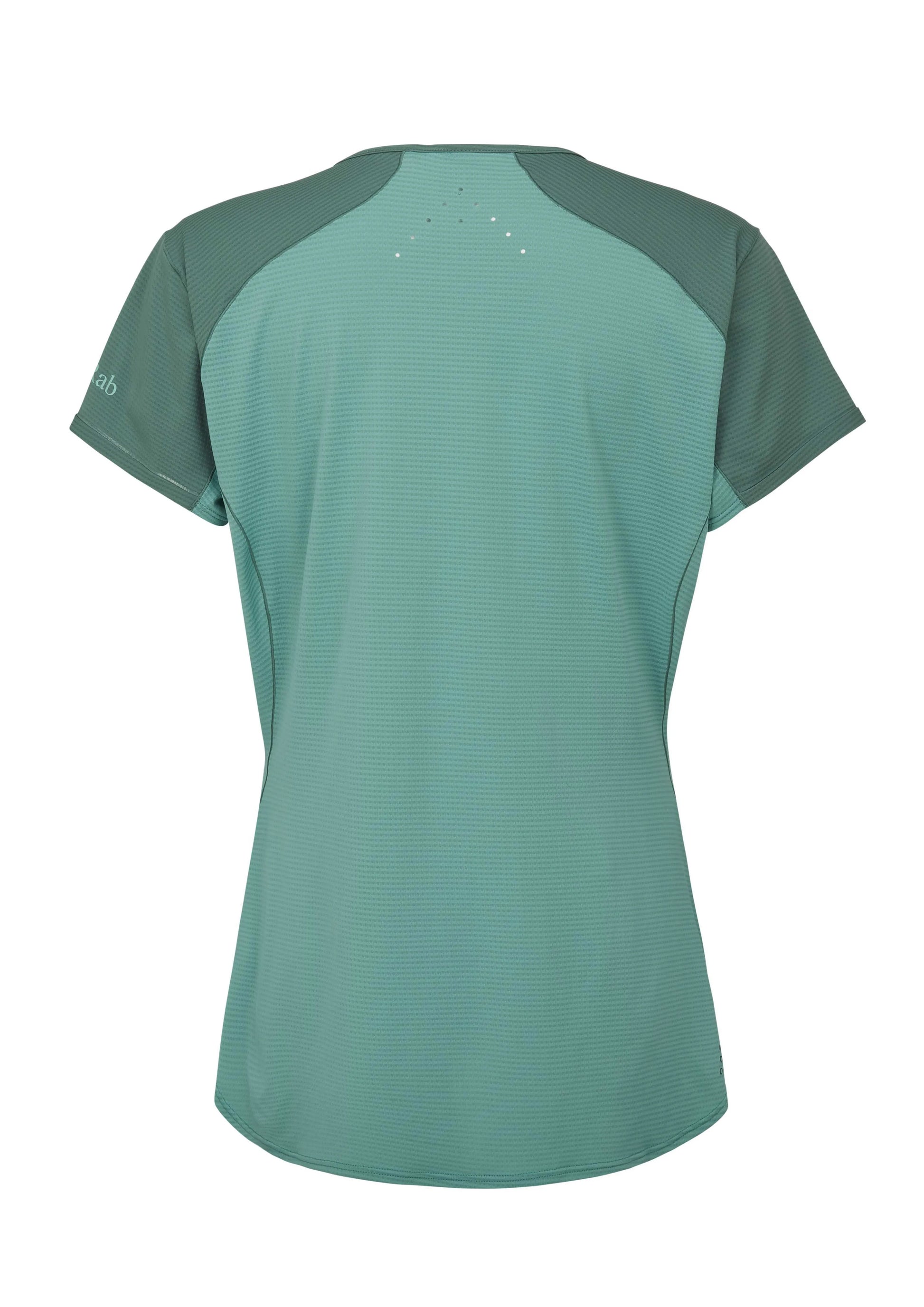 Rab Sonic Ultra Tee Wmns Eucalyptus/Glacier Blue / 16/XL