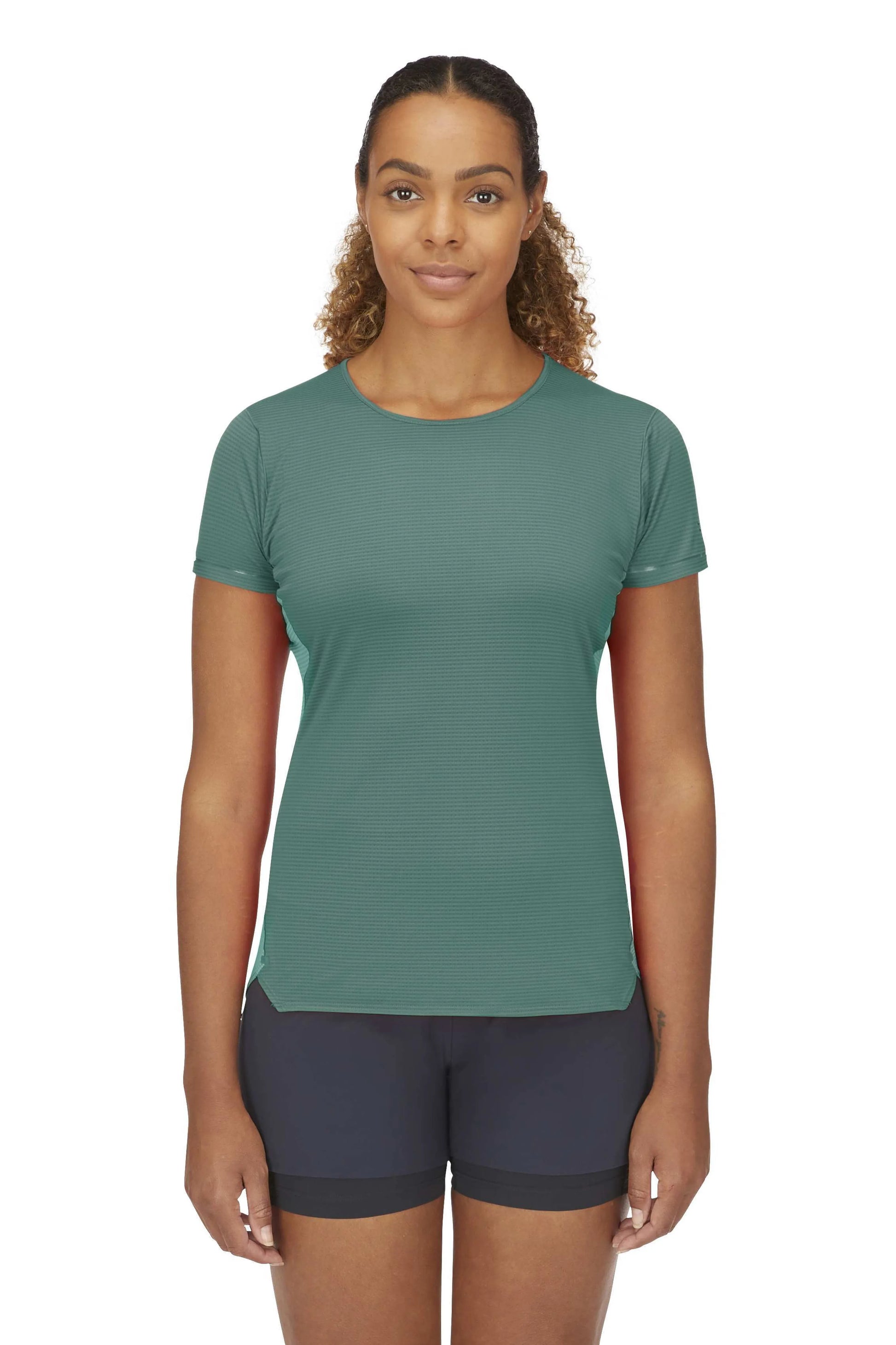 Rab Sonic Ultra Tee Wmns Eucalyptus/Glacier Blue / 16/XL