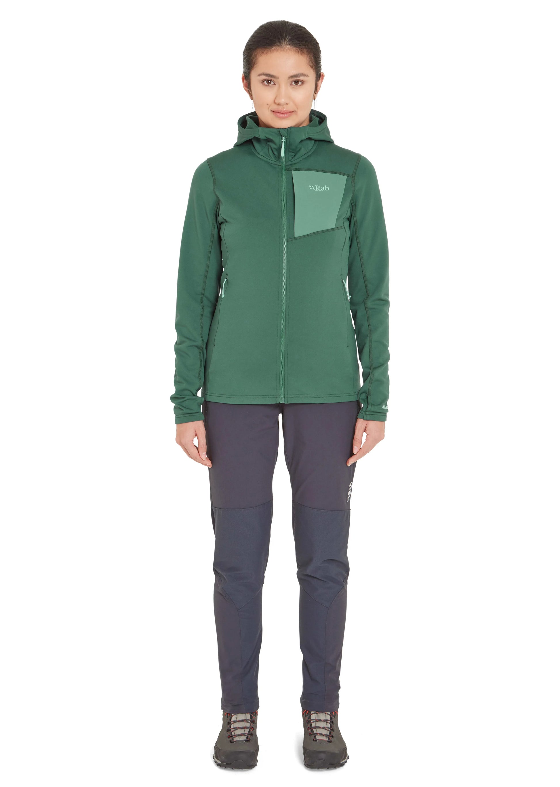 Rab Superflux Hoody Wmns Green Slate / 16/XL