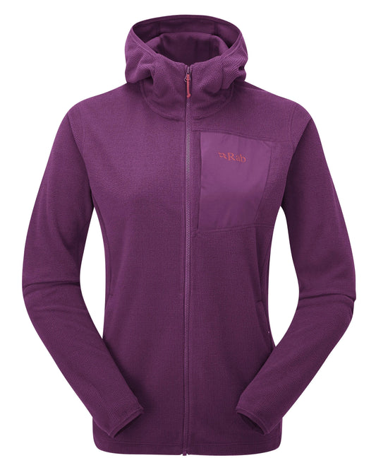 Rab Tecton Hoody Wmns Plum / 16/XL