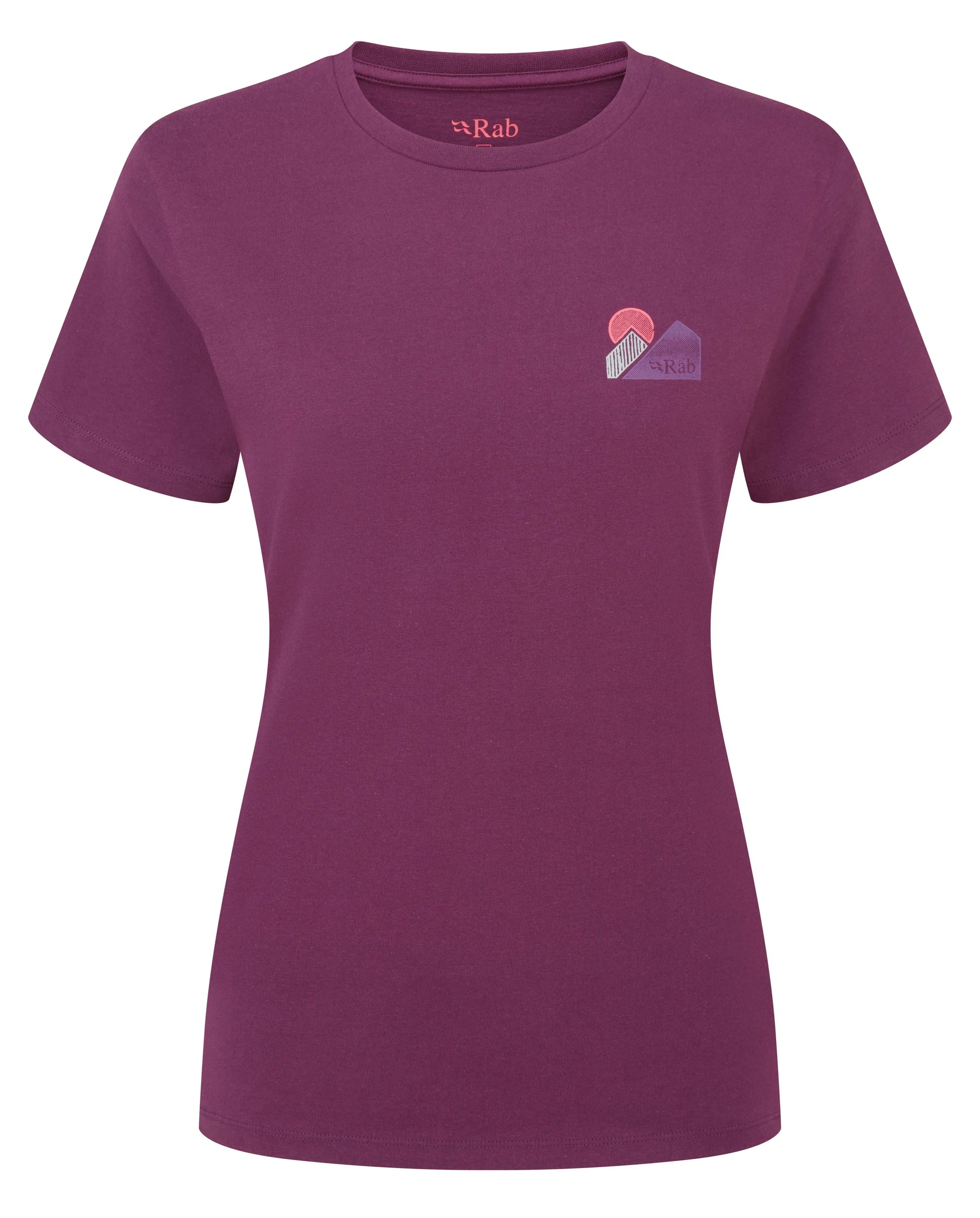 Rab Tuku Vista Tee Wmns Mulberry / 16/XL