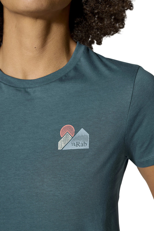 Rab Tuku Vista Tee Wmns Orion Blue / 16/XL