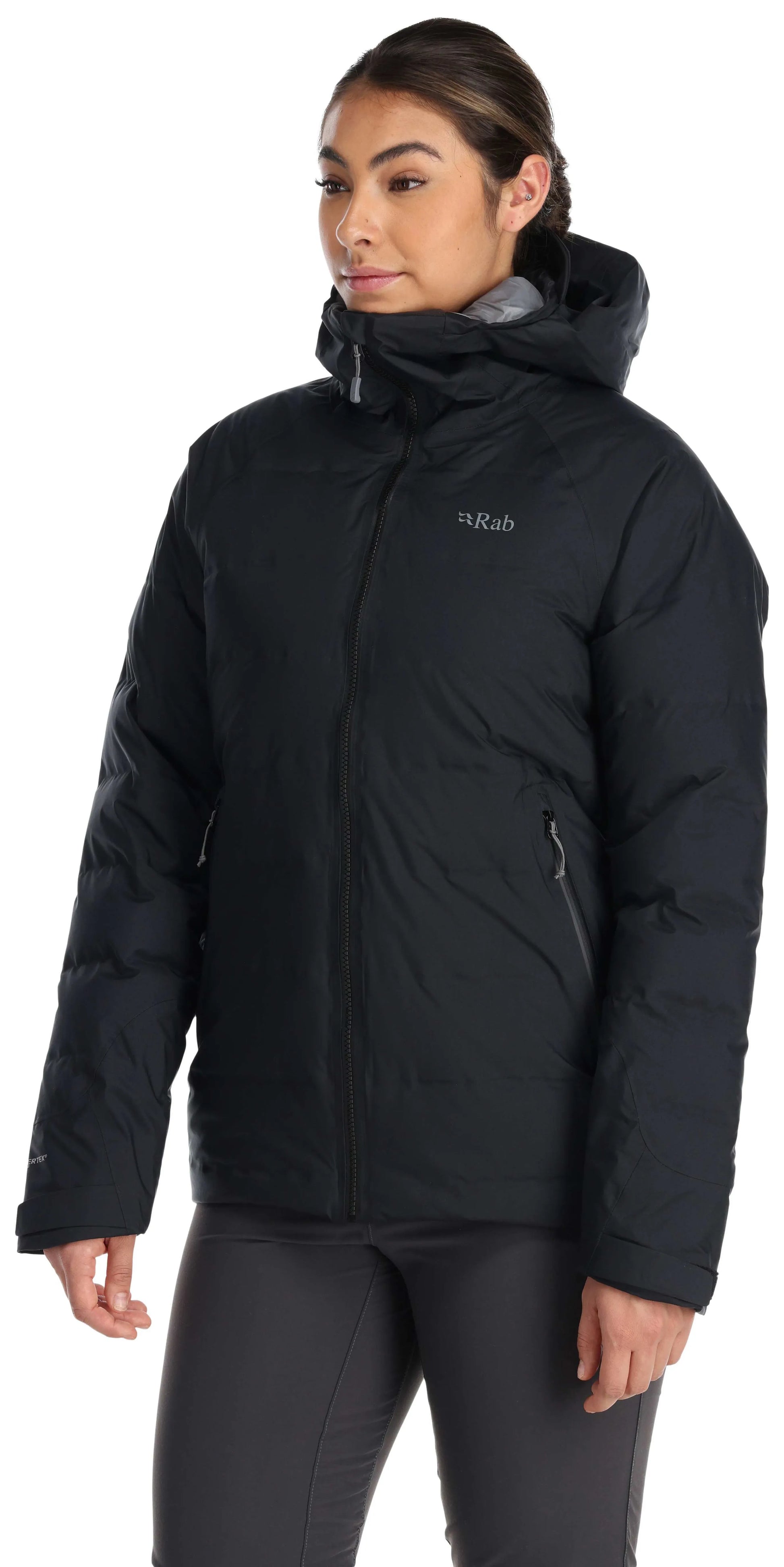 Rab Valiance Jacket Wmns Black / 18/XXL
