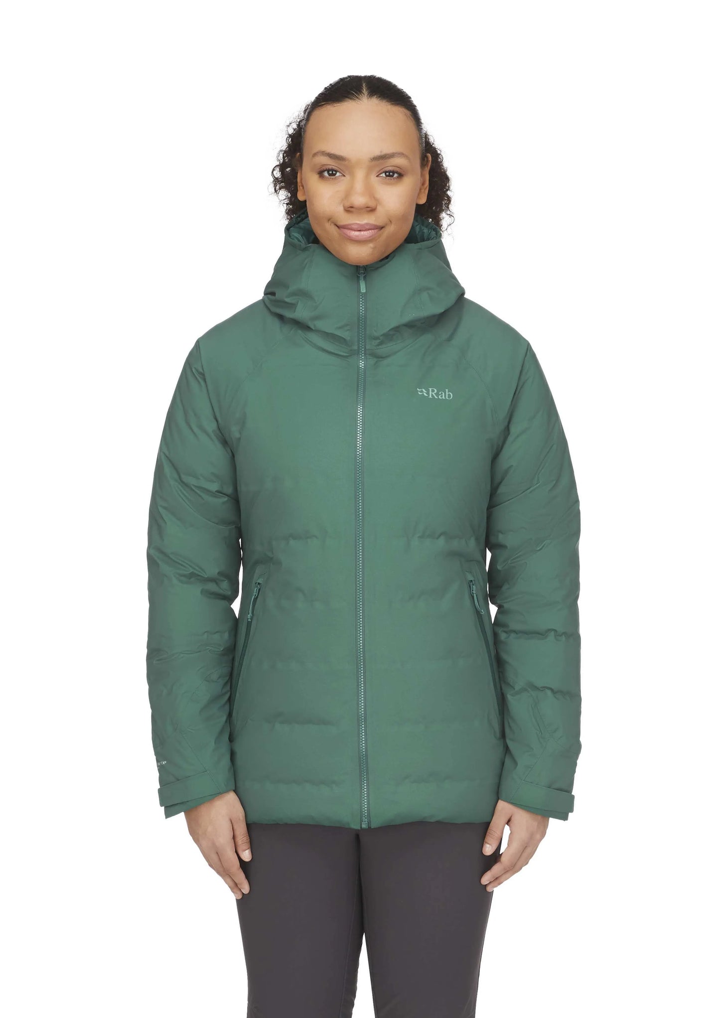 Rab Valiance Jacket Wmns Green Slate / 18/XXL