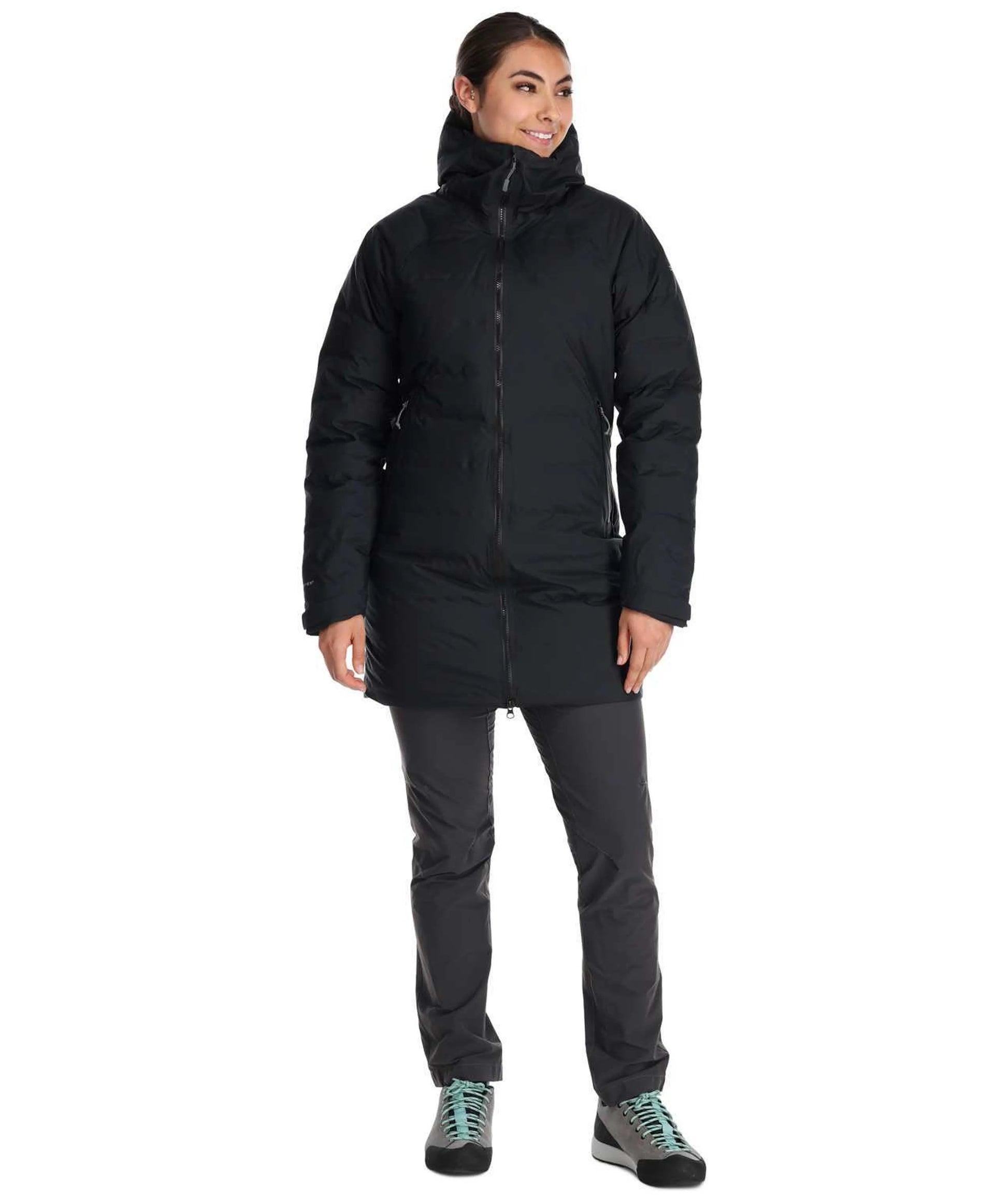 Rab Valiance Parka Wmns Black / 16/XL