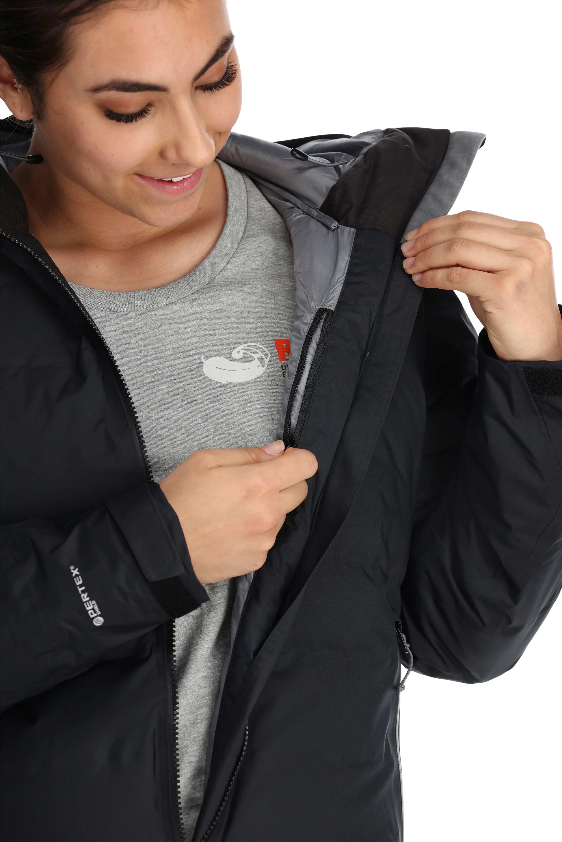 Rab Valiance Parka Wmns Black / 16/XL