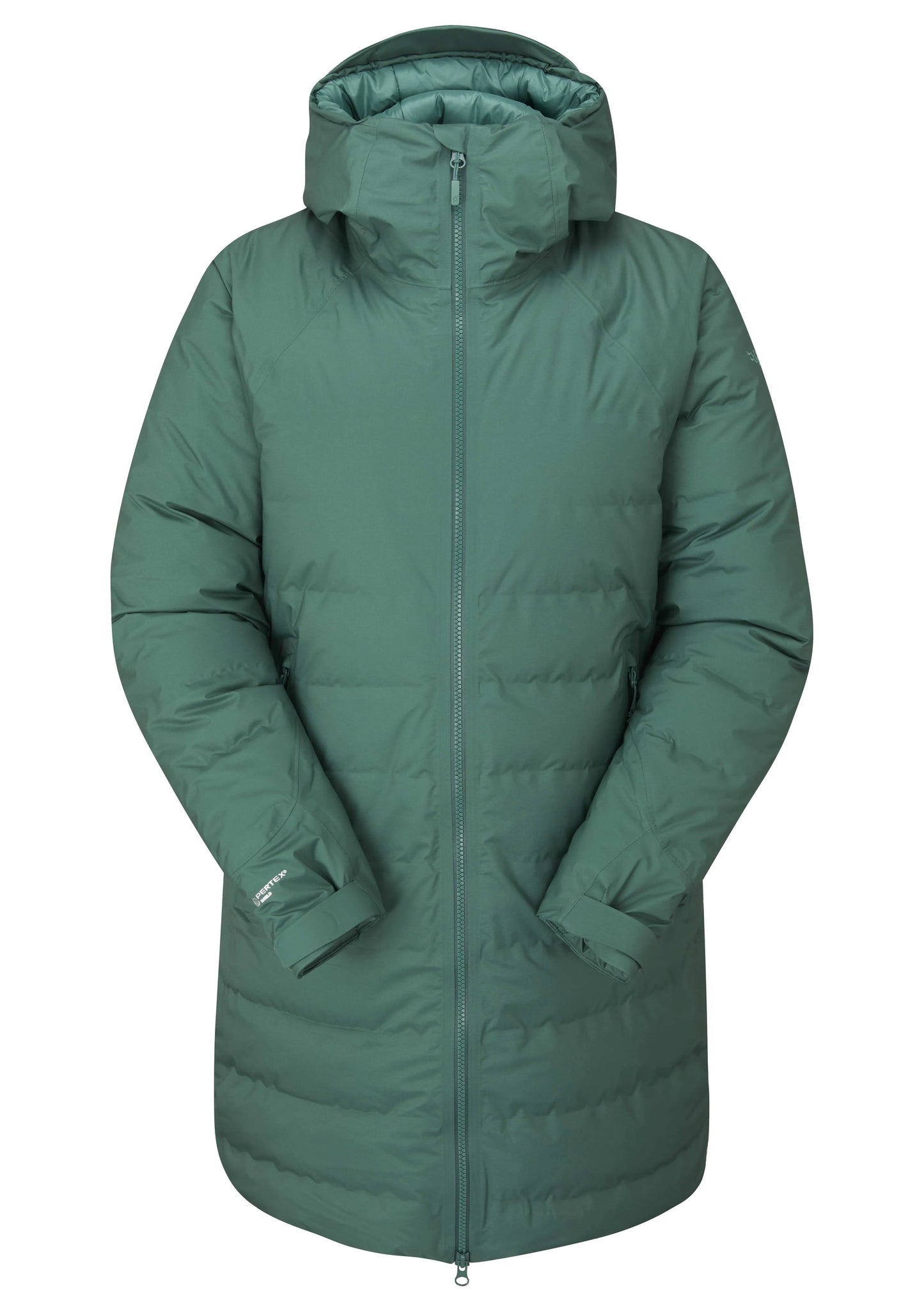 Rab Valiance Parka Wmns Green Slate / 16/XL