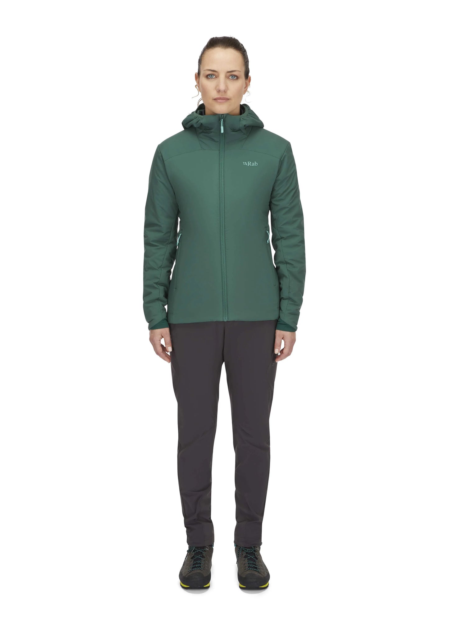 Rab Xenair Alpine Light Jacket Wmns Green Slate / 16/XL