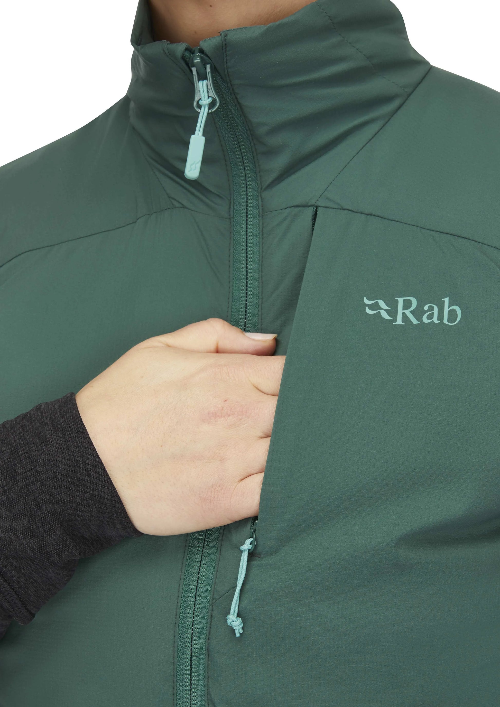 Rab Xenair Vest Wmns Green Slate / 16/XL
