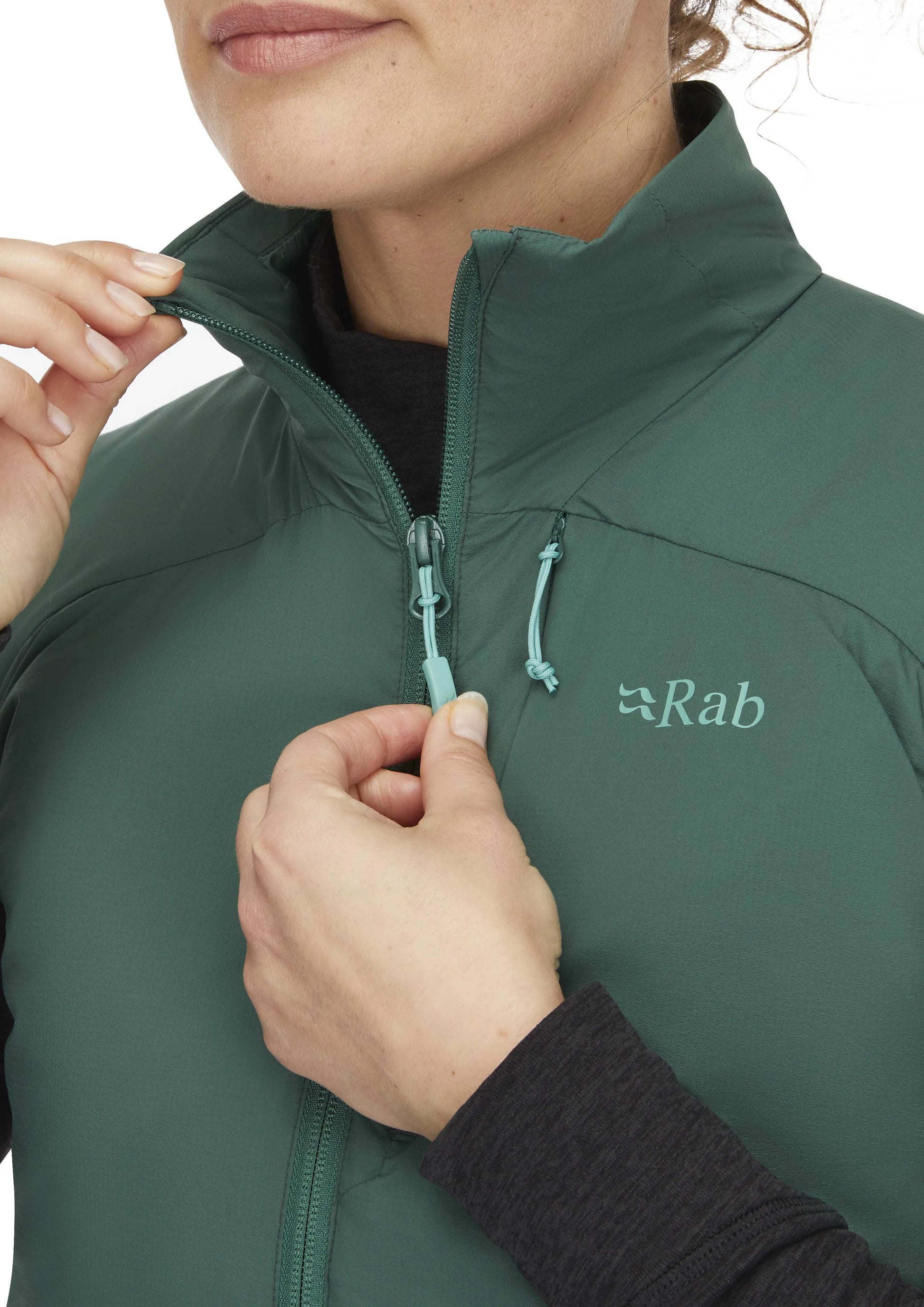 Rab Xenair Vest Wmns Green Slate / 16/XL