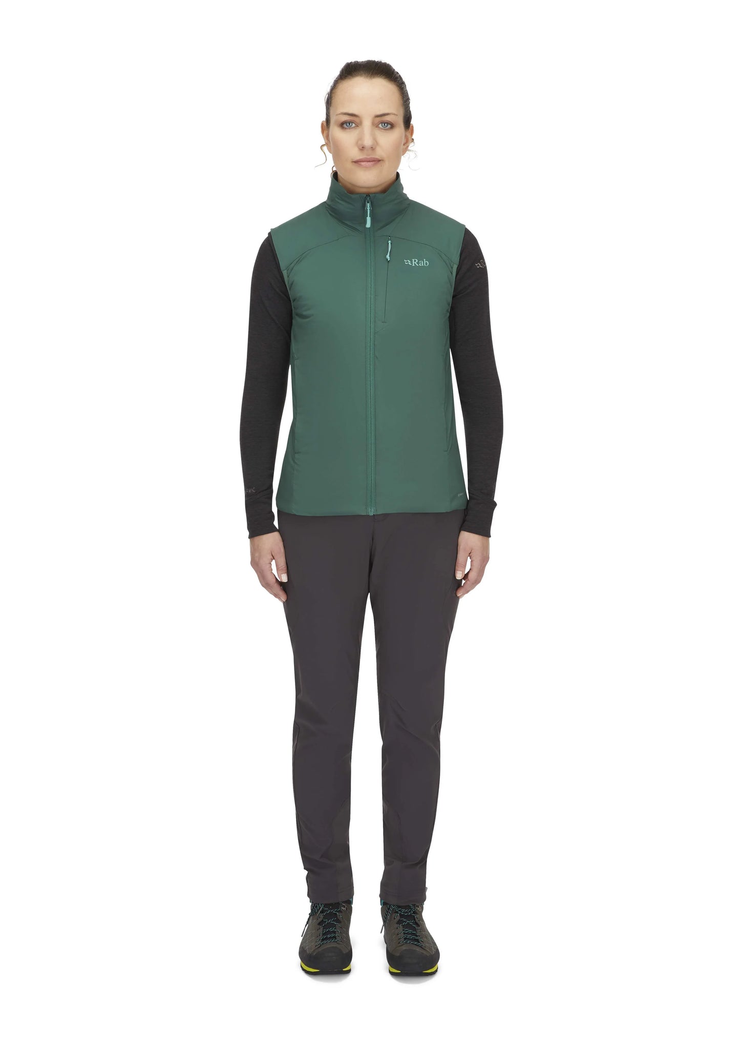 Rab Xenair Vest Wmns Green Slate / 16/XL