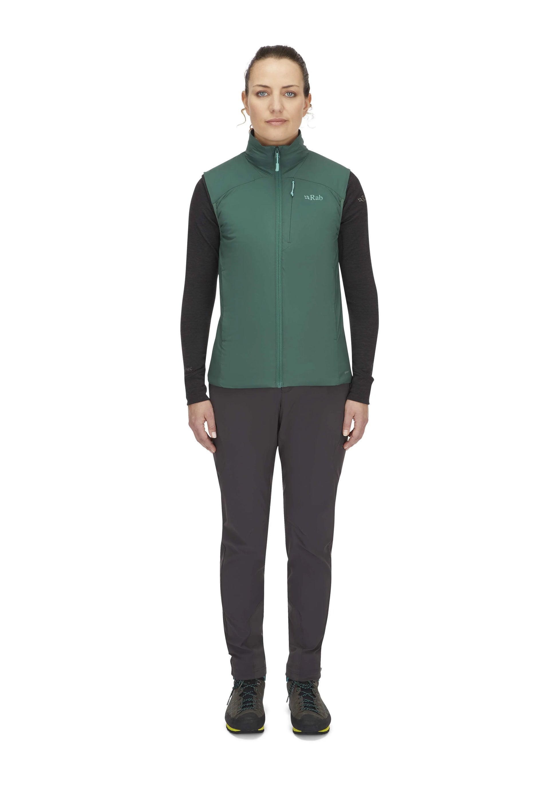 Rab Xenair Vest Wmns Green Slate / 16/XL