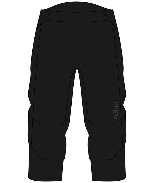 Rab Xenair 3/4 Pants Black / XXL