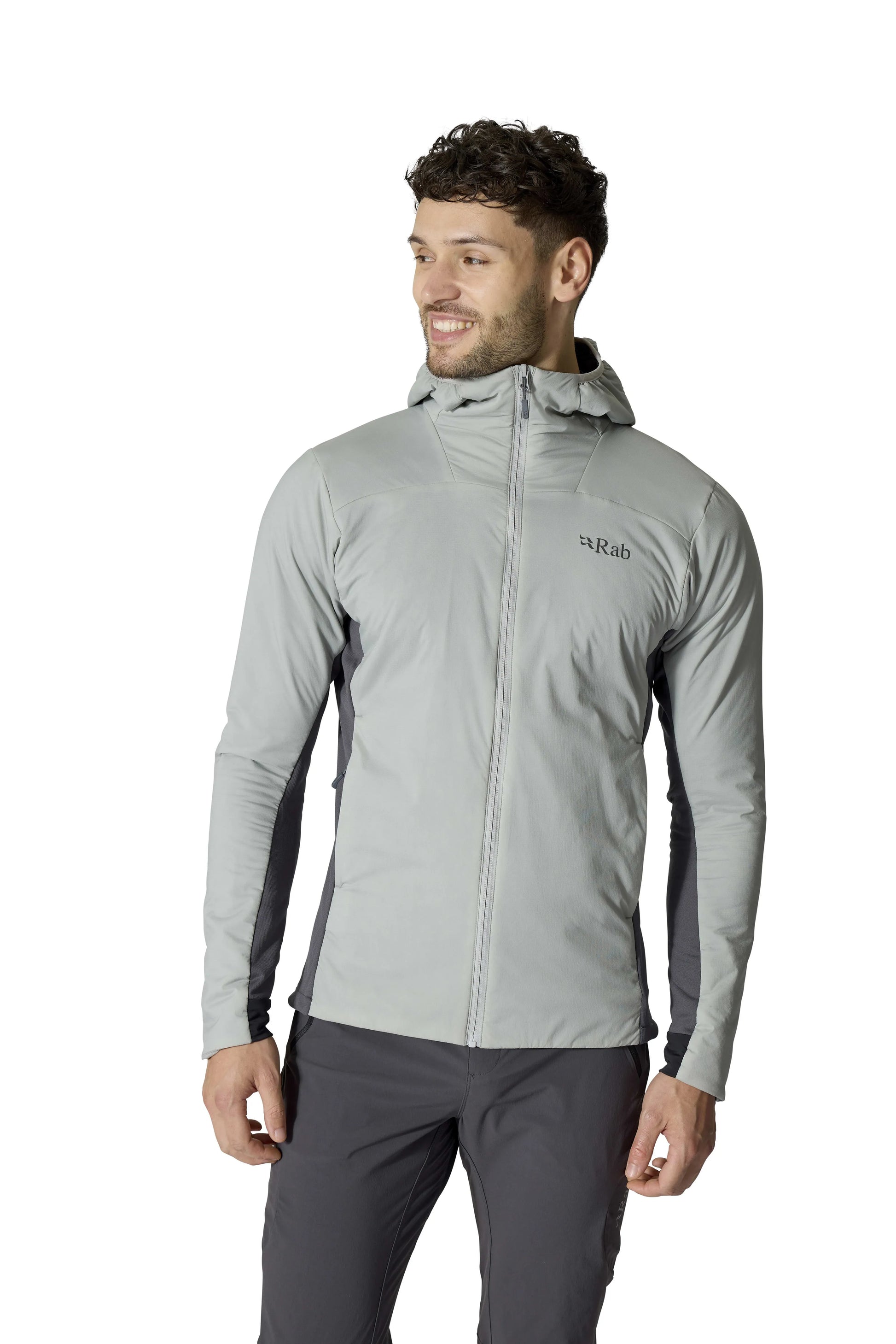 Rab Xenair Alpine Flex Jacket Light Zinc / XXL