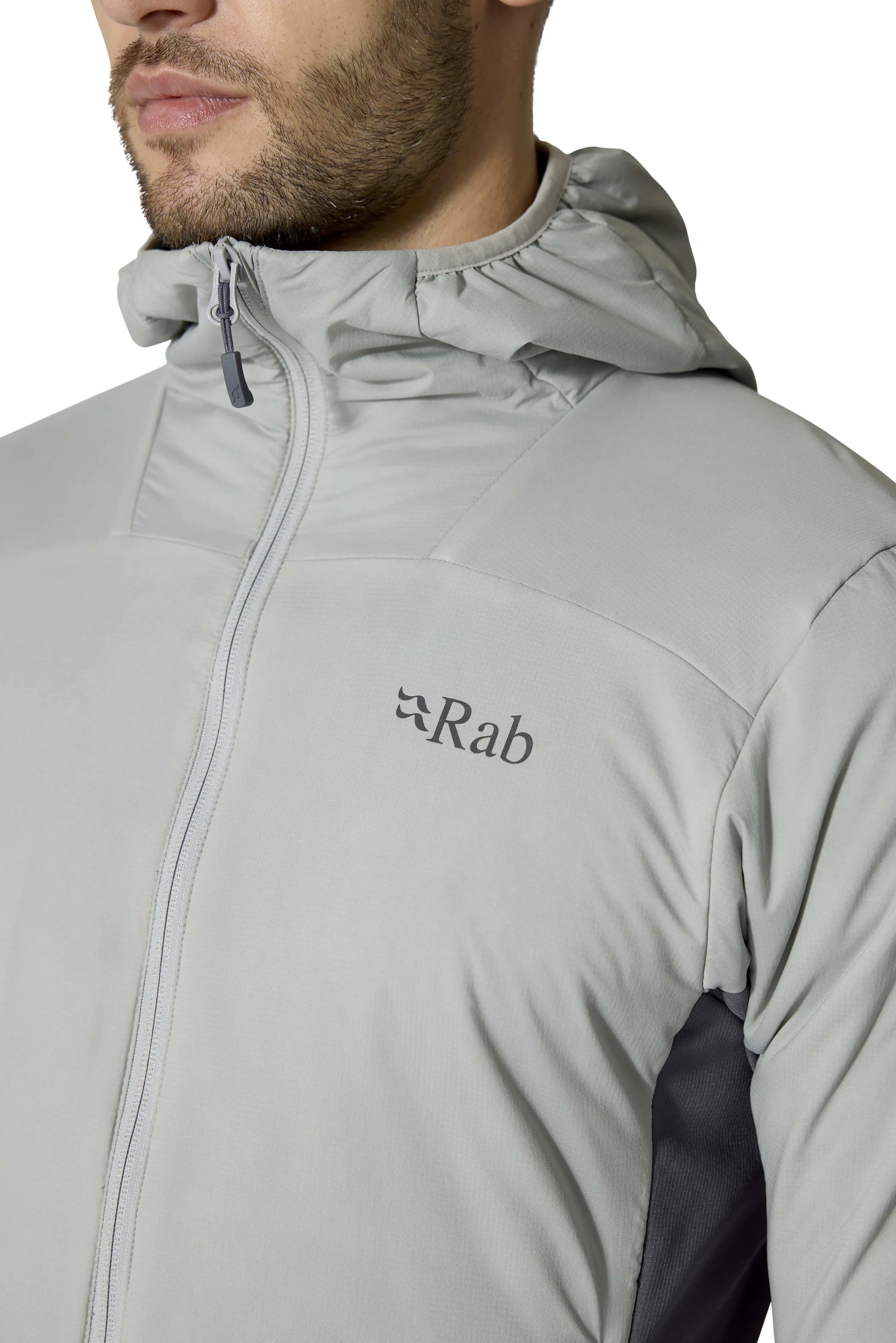 Rab Xenair Alpine Flex Jacket Light Zinc / XXL