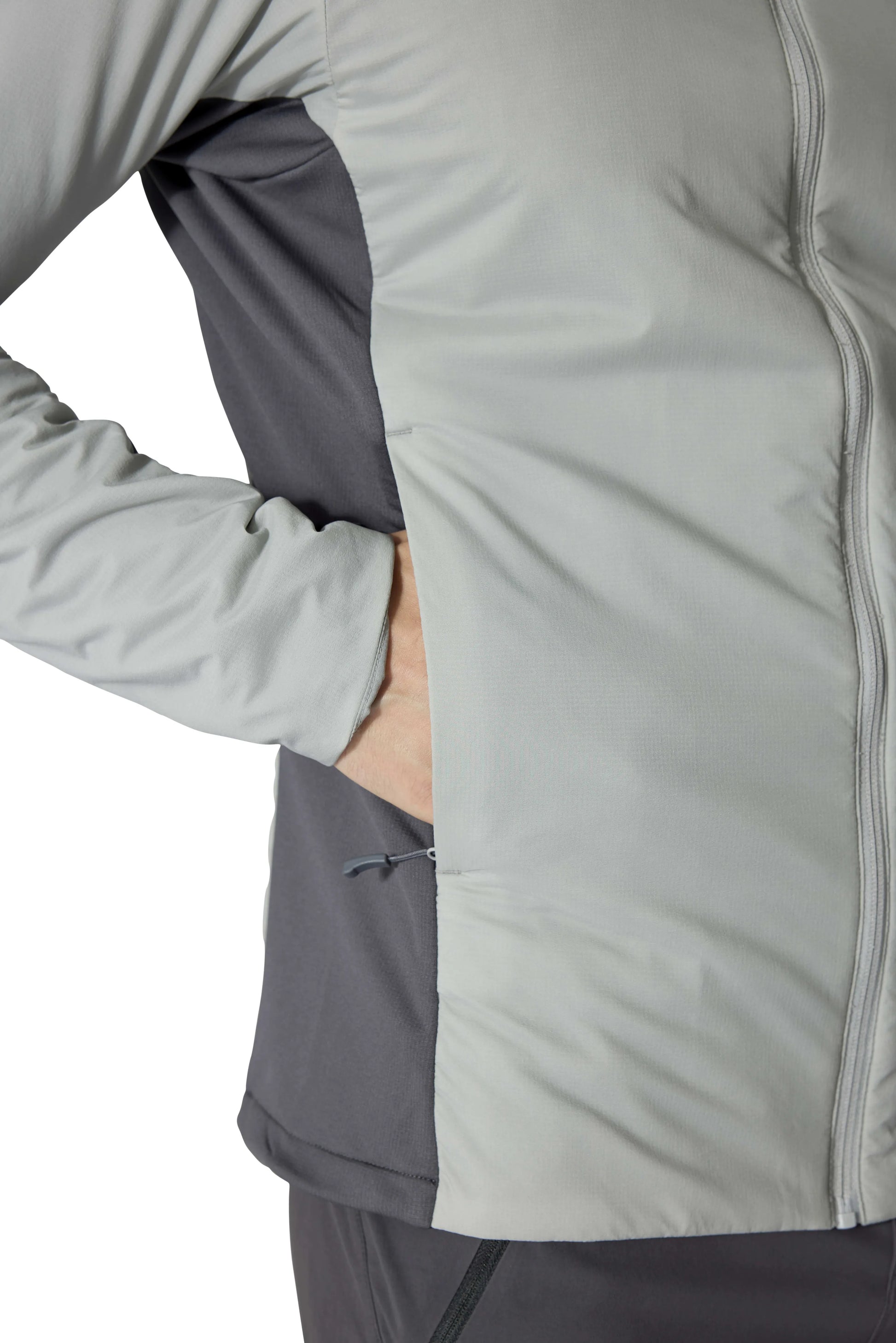 Rab Xenair Alpine Flex Jacket Light Zinc / XXL