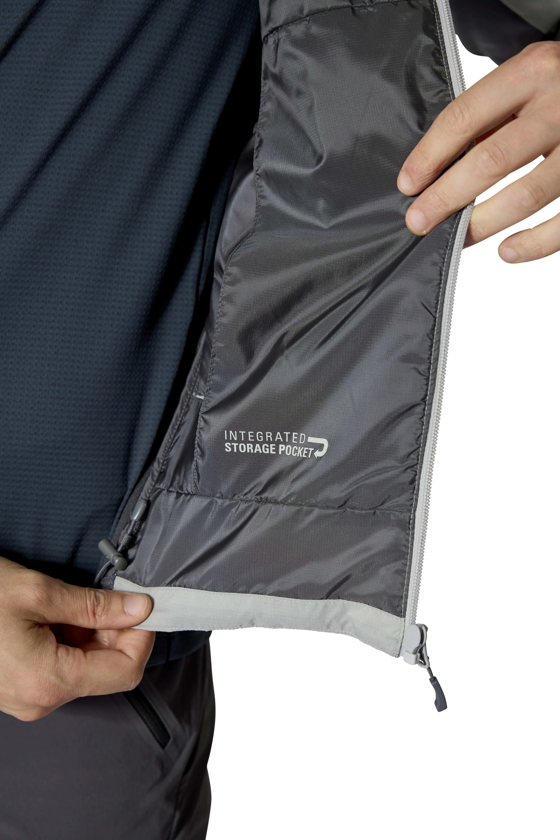 Rab Xenair Alpine Flex Jacket Light Zinc / XXL