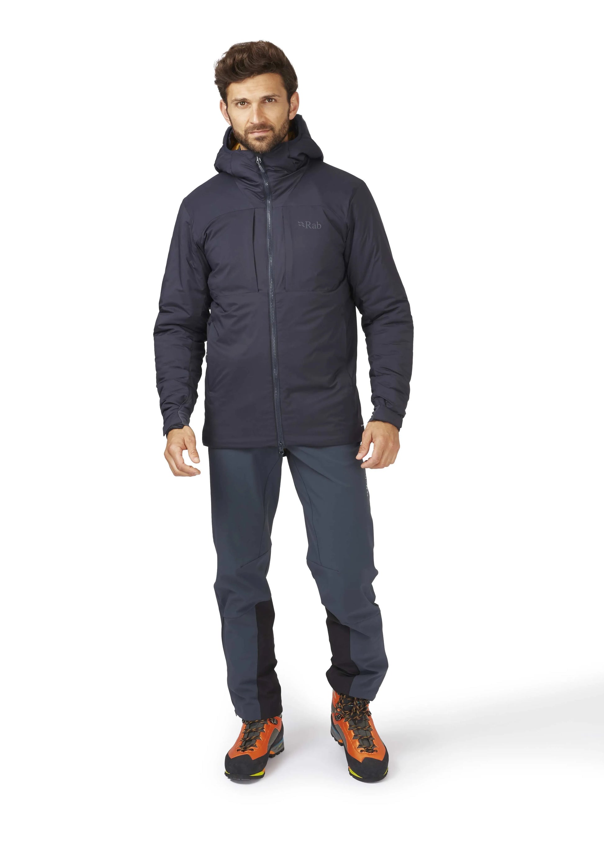Rab Xenair Alpine Jacket Ebony (Footprint) / XXL
