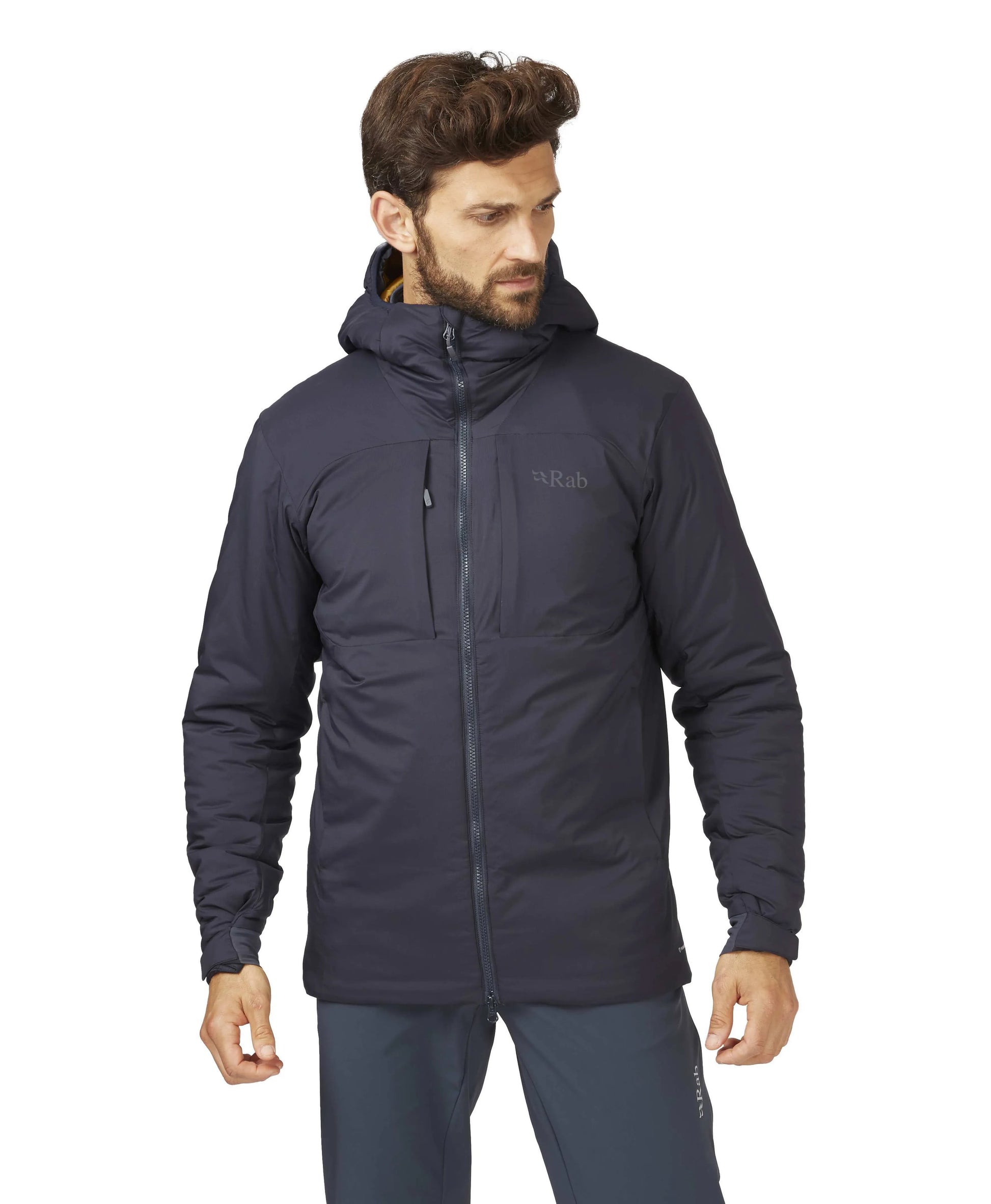 Rab Xenair Alpine Jacket Ebony (Footprint) / XXL
