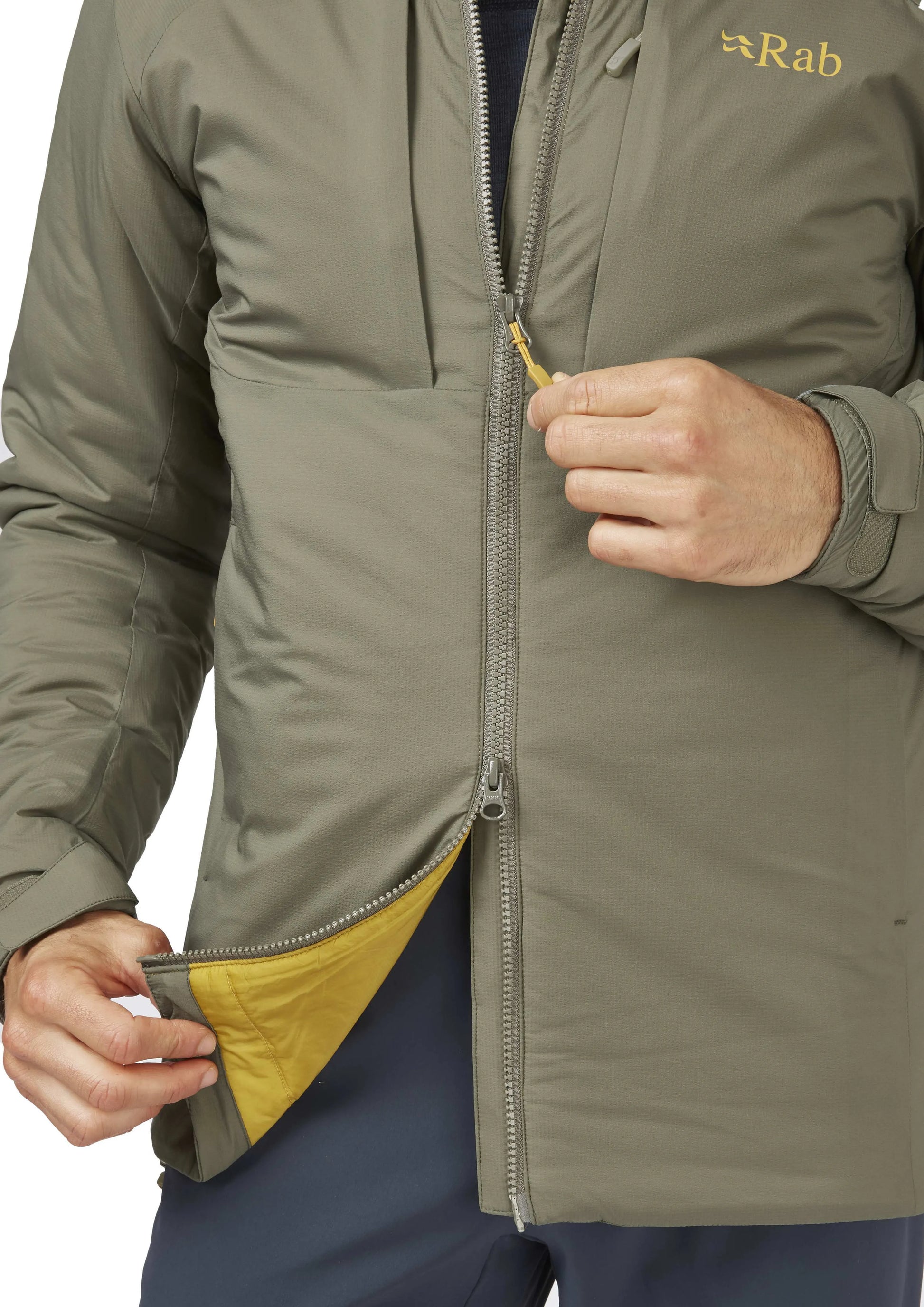 Rab Xenair Alpine Jacket Light Khaki / XXL