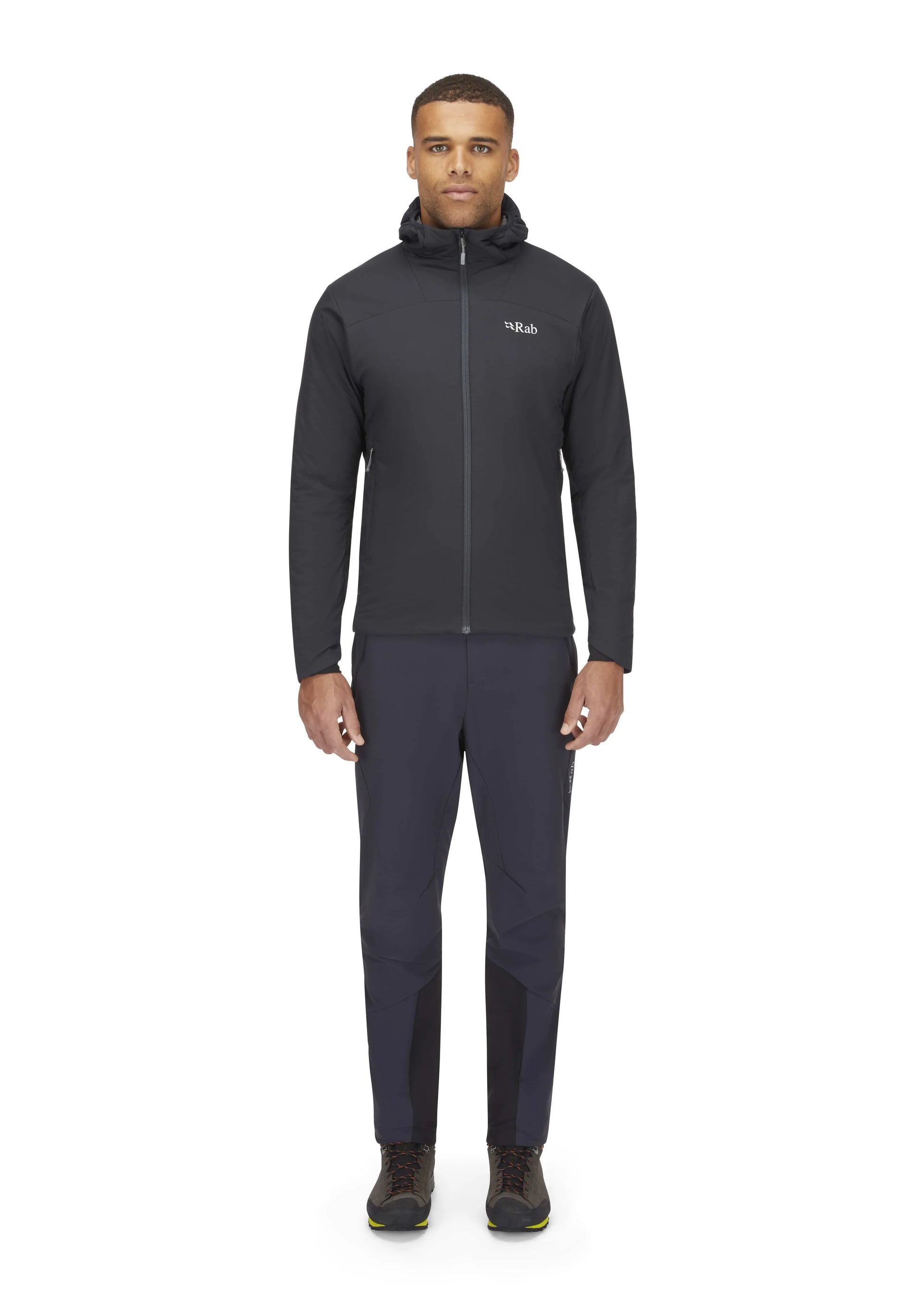 Rab Xenair Alpine Light Jacket Ebony (Zinc) / XXL