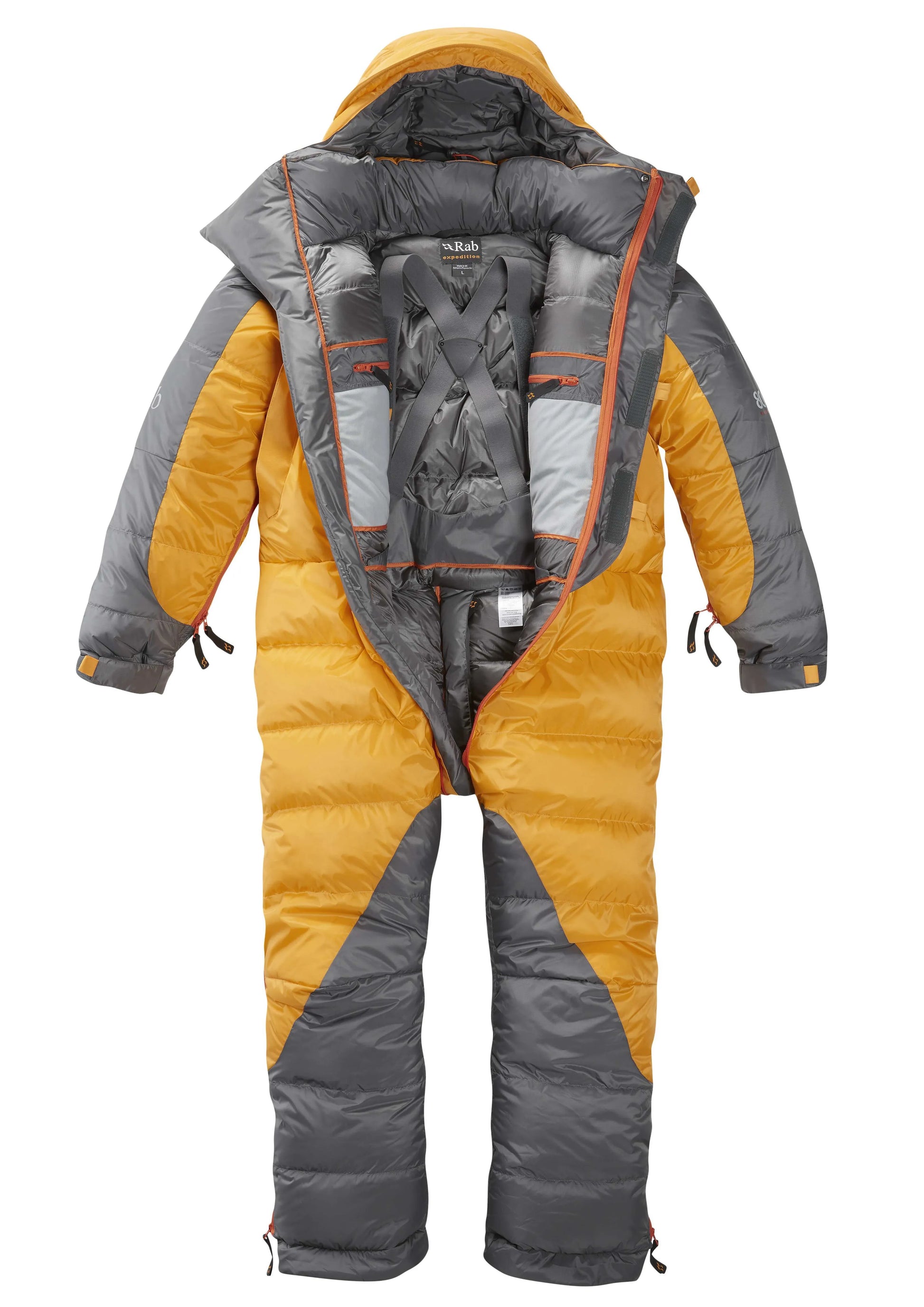 Rab Expedition 8000 Suit Gold/Shark / XL