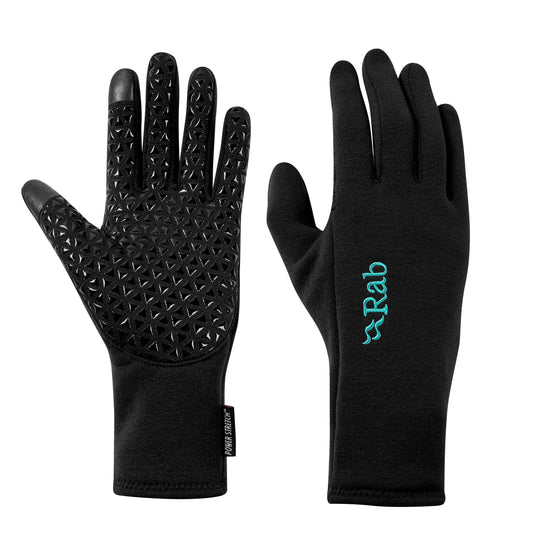 Rab Power Stretch Contact Grip Glove Wmns Black / XL